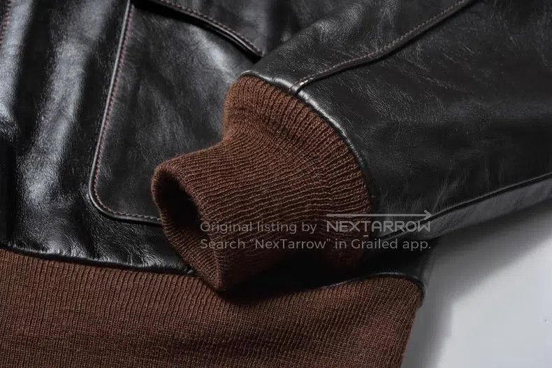 The Real McCoy's The Real McCoys A-2 leather coat Size US L / EU 52-54 / 3 - 4 Thumbnail