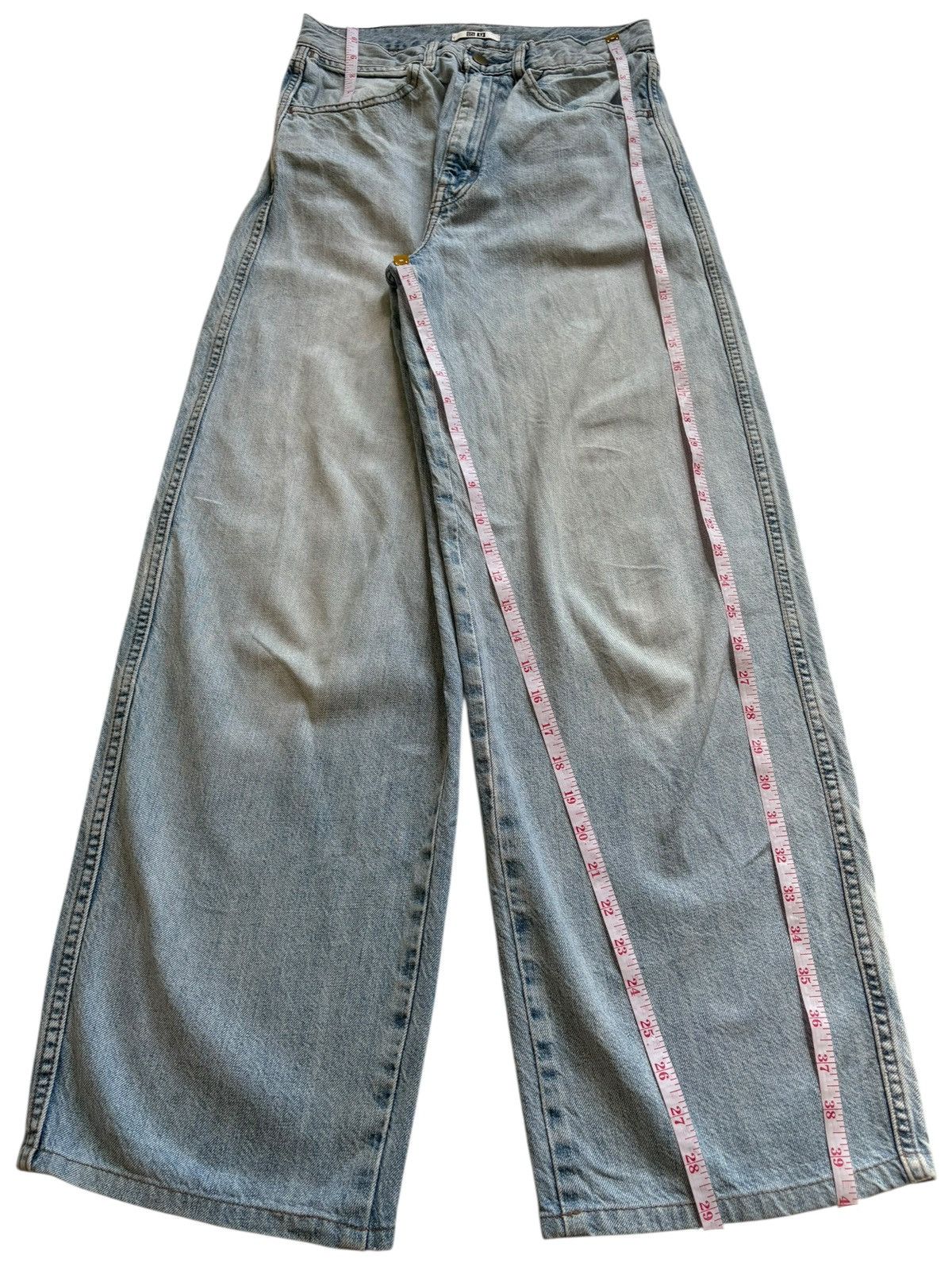 Uniqlo Vintage Uniqlo Christophe Lemaire Light Wash Baggy Jeans Size US 26 / EU 42 - 13 Thumbnail