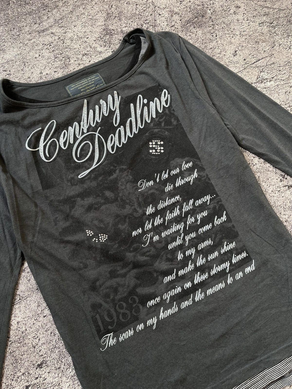 Japanese Brand Y2K Night Rider double layer ifsixwasnine longsleeve Size US M / EU 48-50 / 2 - 3 Thumbnail