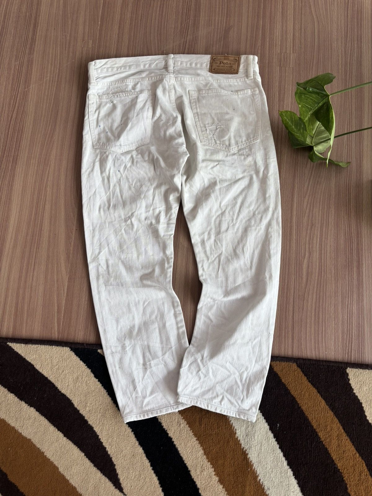 Polo Ralph Lauren Polo Ralph Lauren Varick Slim Straight Distressed Denim Size US 34 / EU 50 - 2 Thumbnail