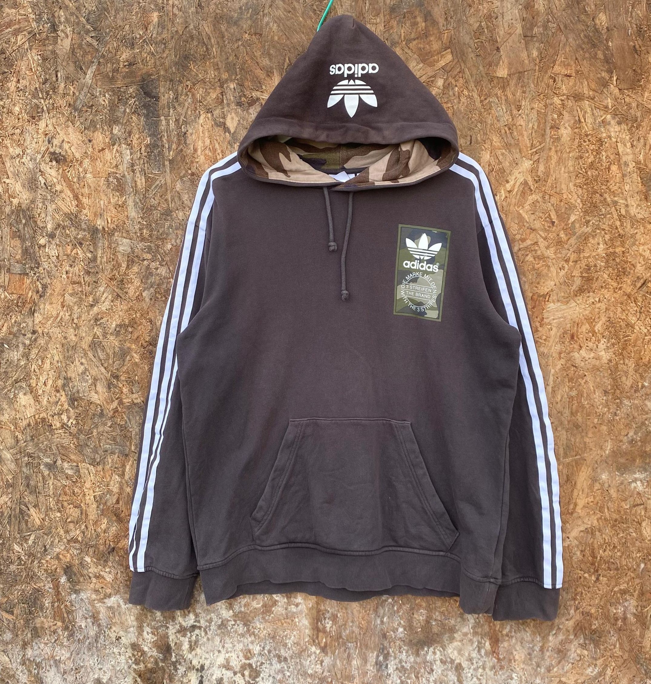 Adidas Adidas Camo Pullover Hoodies Size US M / EU 48-50 / 2 - 1 Thumbnail
