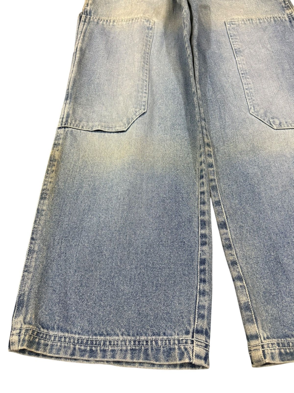 Other Vintage Japanese Double Knee Patches Carpenter Baggy Jeans Size US 26 / EU 42 - 6 Thumbnail