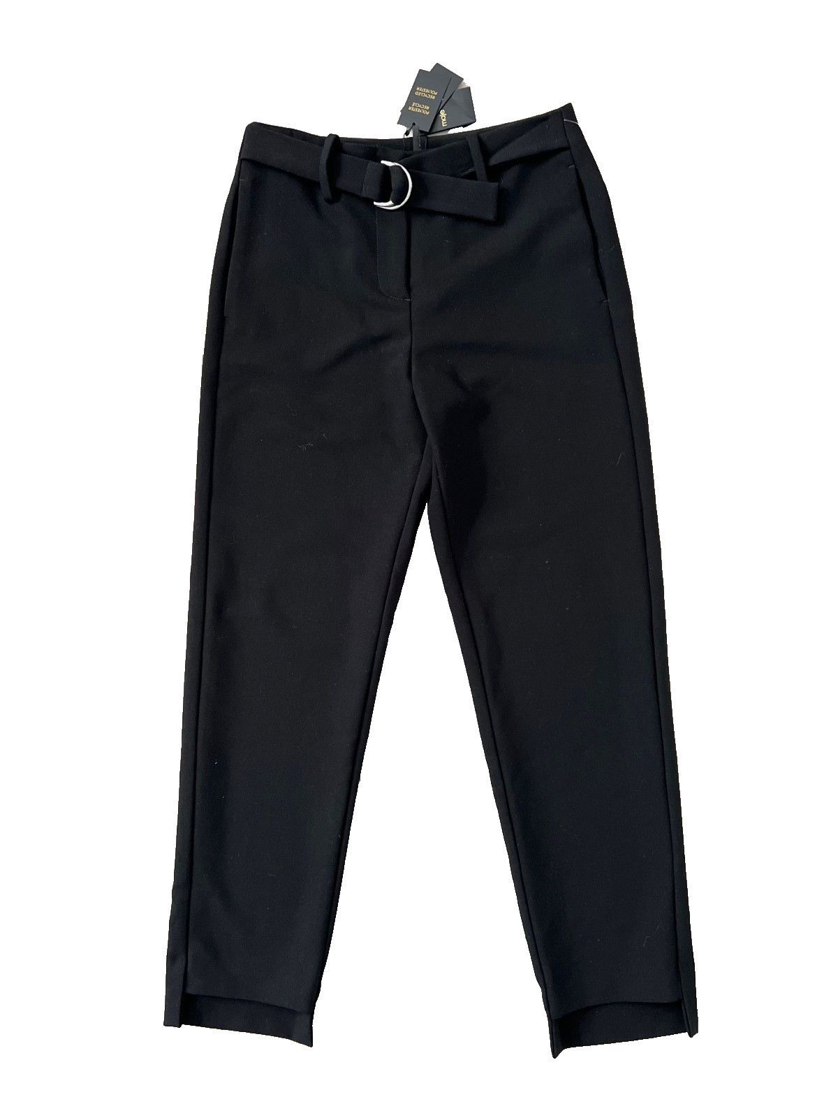 Maje Maje Palmy Step-Hem Tailored Pants Black ( 34 ) Size 22" - 5 Thumbnail