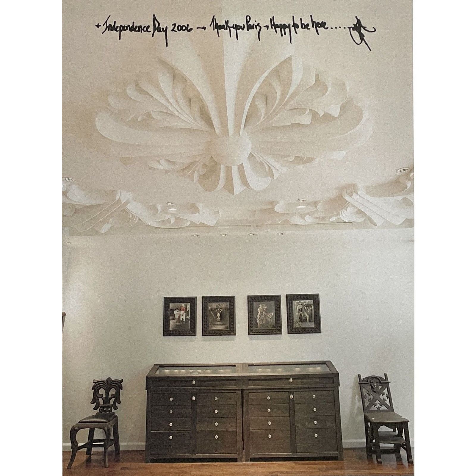 Chrome Hearts Chrome Hearts furnished home photo Poster framed 9x11 Size ONE SIZE - 2 Thumbnail