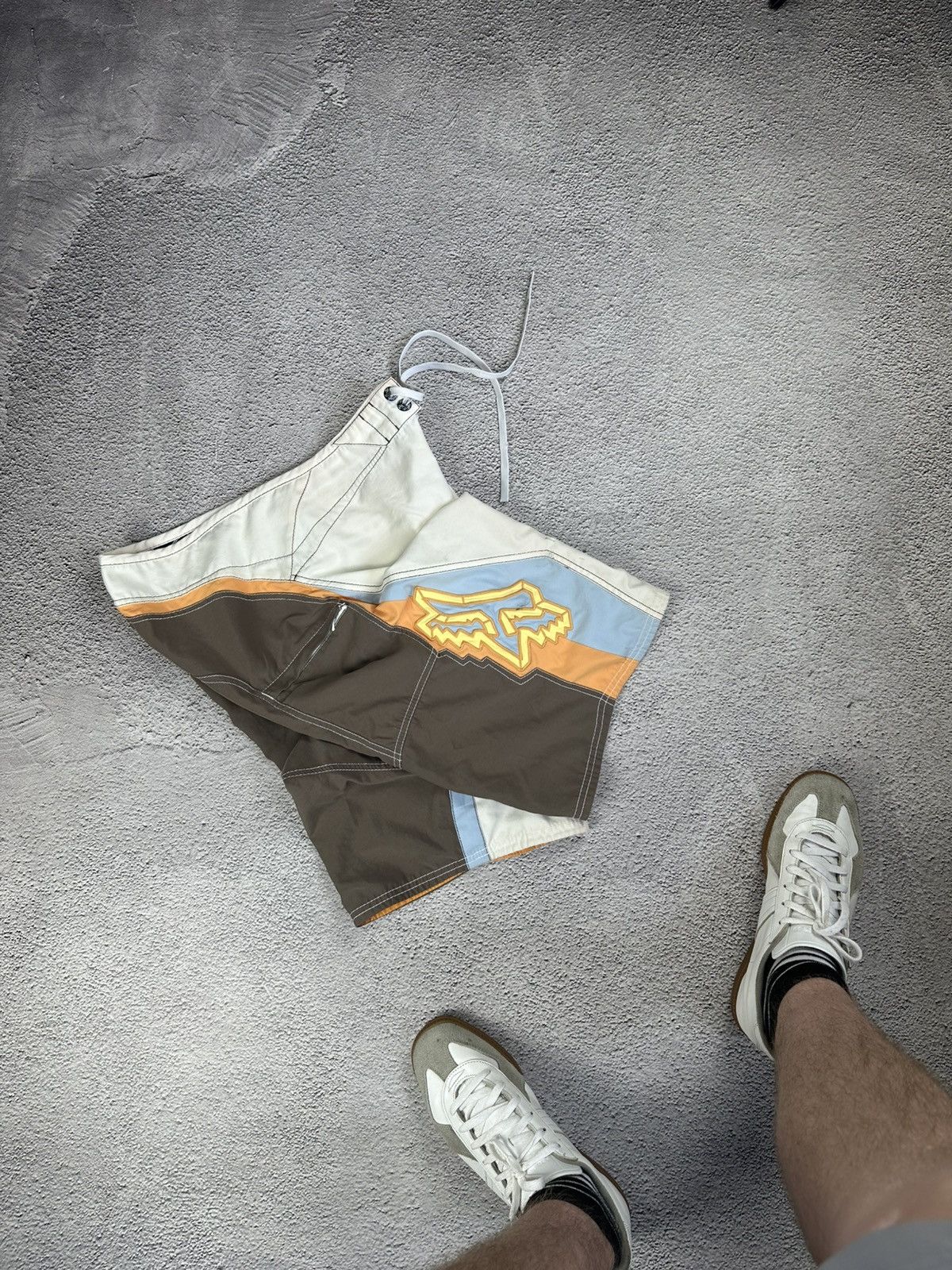 Fox Racing Vintage Fox Baggy Short Washed Y2K Distressed Japan Style Size US 32 / EU 48 - 1 Thumbnail