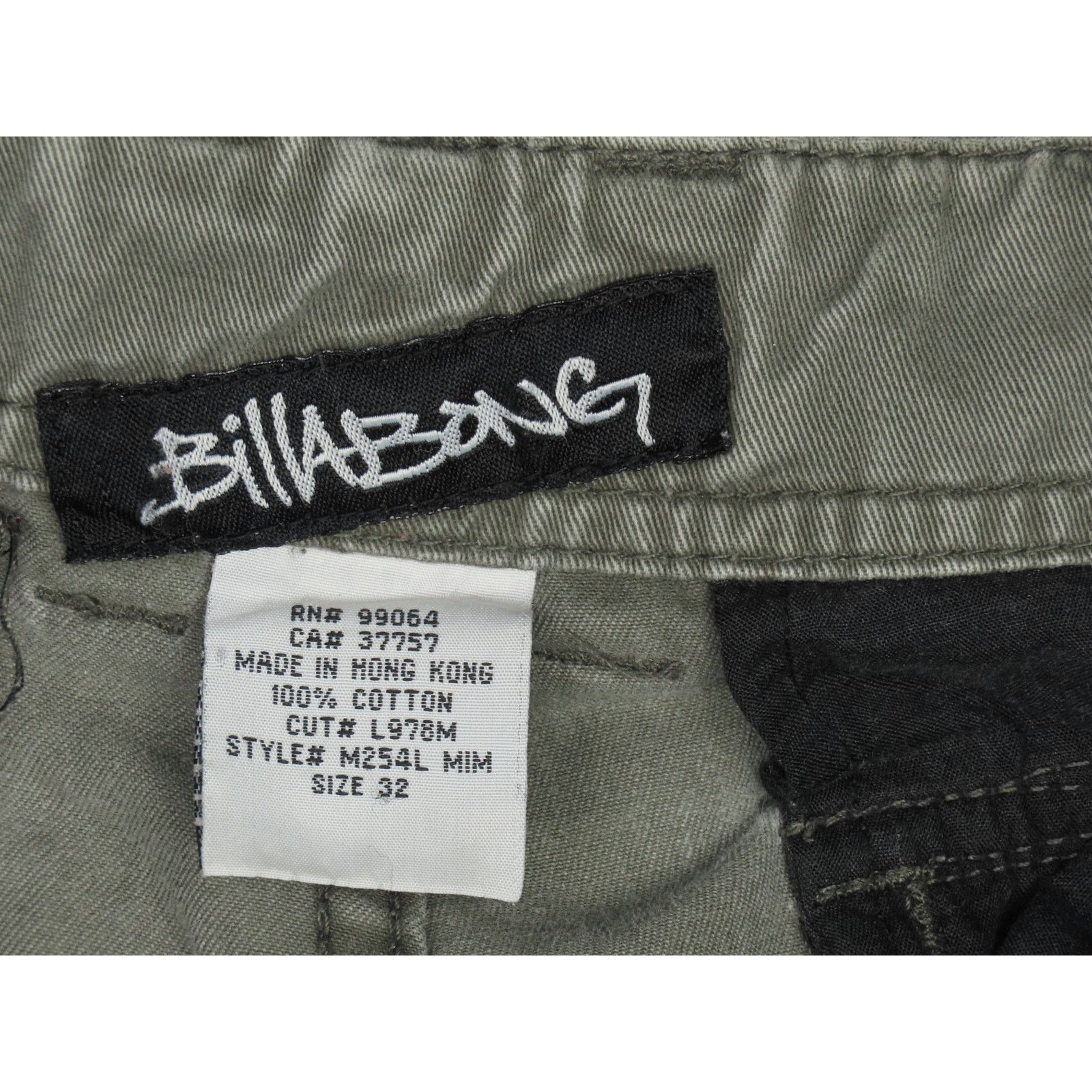 Other Billabong Reed Green Cargo Shorts Waist 32 Trendsetter Size US 32 / EU 48 - 4 Thumbnail