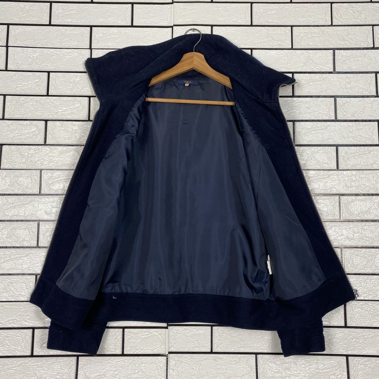 Japanese Brand 📌Vintage Indigo Bomber Wool Jacket Simplicate Issey Miyake Size US M / EU 48-50 / 2 - 14 Thumbnail
