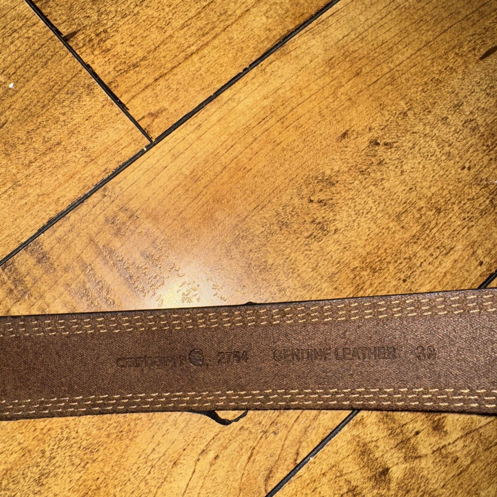 Carhartt Brown Carhartt Belt Size 38 Size 38 - 3 Thumbnail