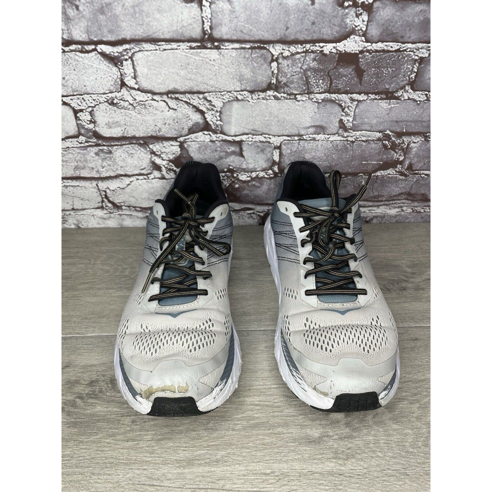 Hoka Hoka One One Clifton 6 Gray Running Shoes 1102872 LLRC Men’s Size US 12.5 / EU 45-46 - 17 Thumbnail
