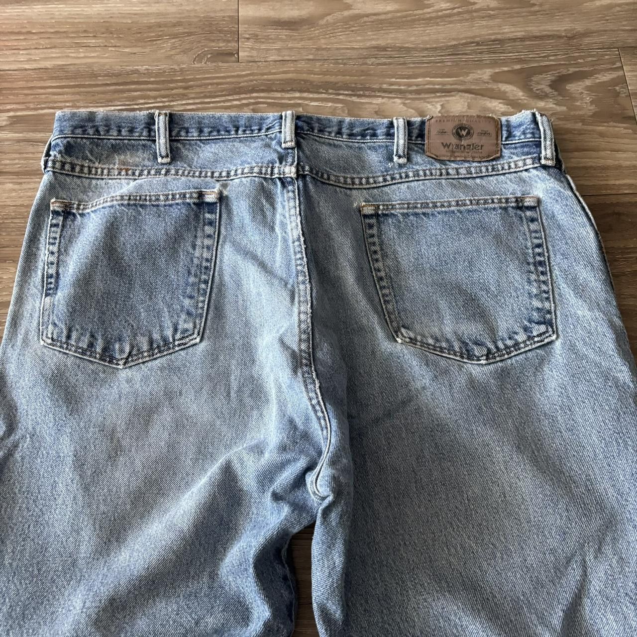 Vintage Crazy Vintage Y2K/2000s Baggy Grunge Distressed Skater Style Denim Jeans! 38x30 Size US 38 / EU 54 - 7 Thumbnail