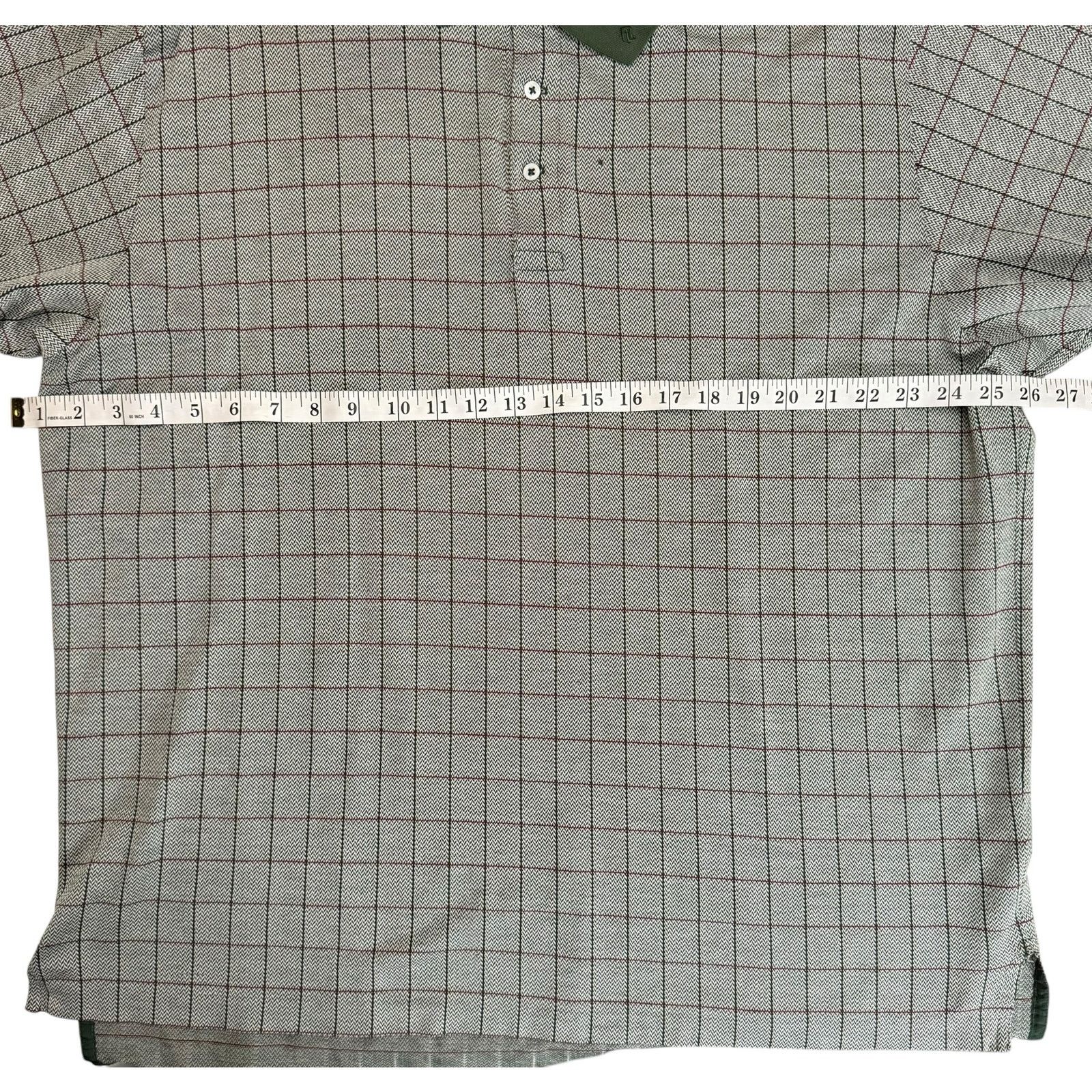 Polo Ralph Lauren Polo Golf Ralph Lauren Men’s XXL Green Checkered Polo Shirt Size US XXL / EU 58 / 5 - 13 Thumbnail