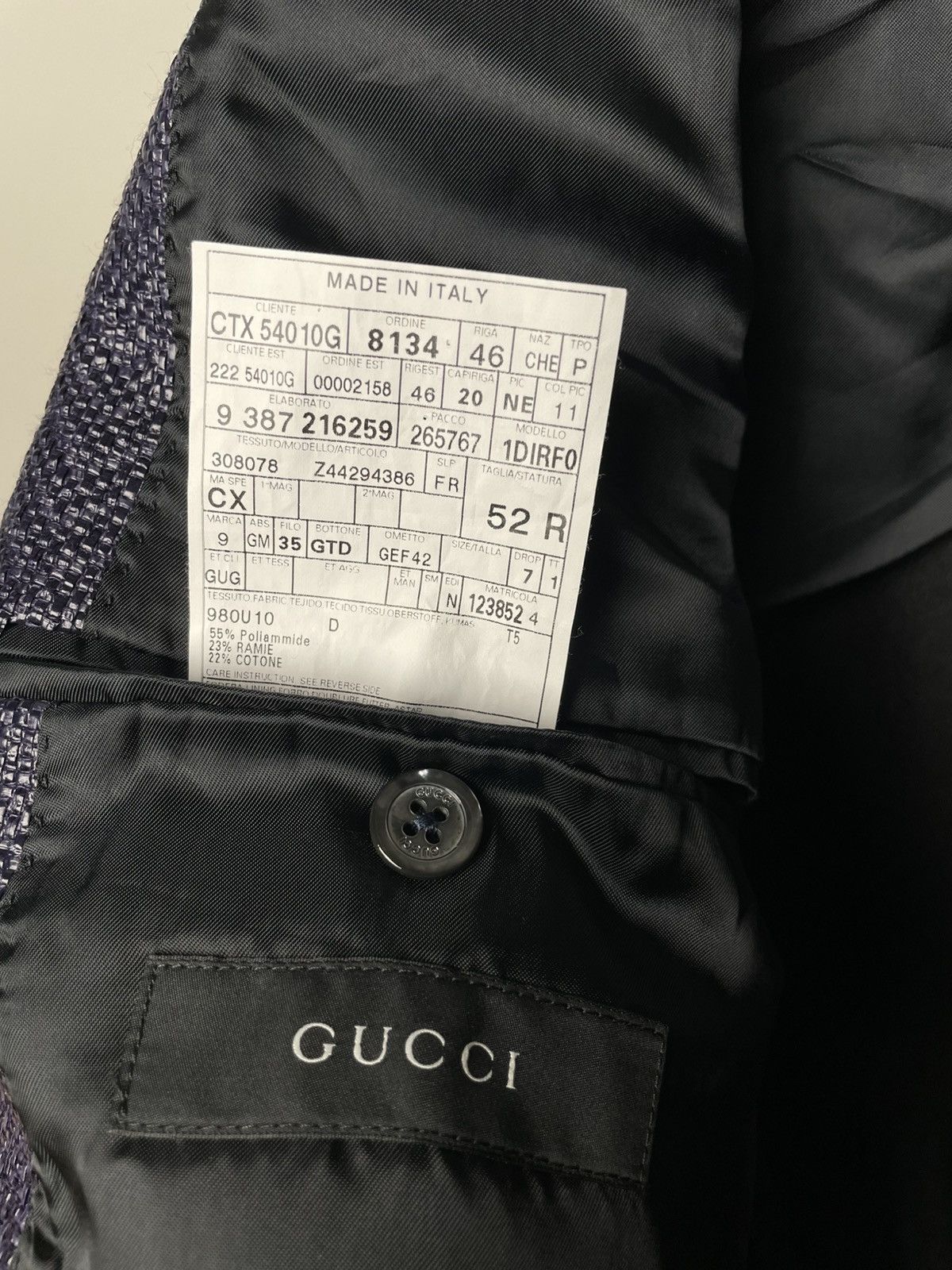 Gucci Gucci Sequins Blazer Size 52R - 7 Thumbnail