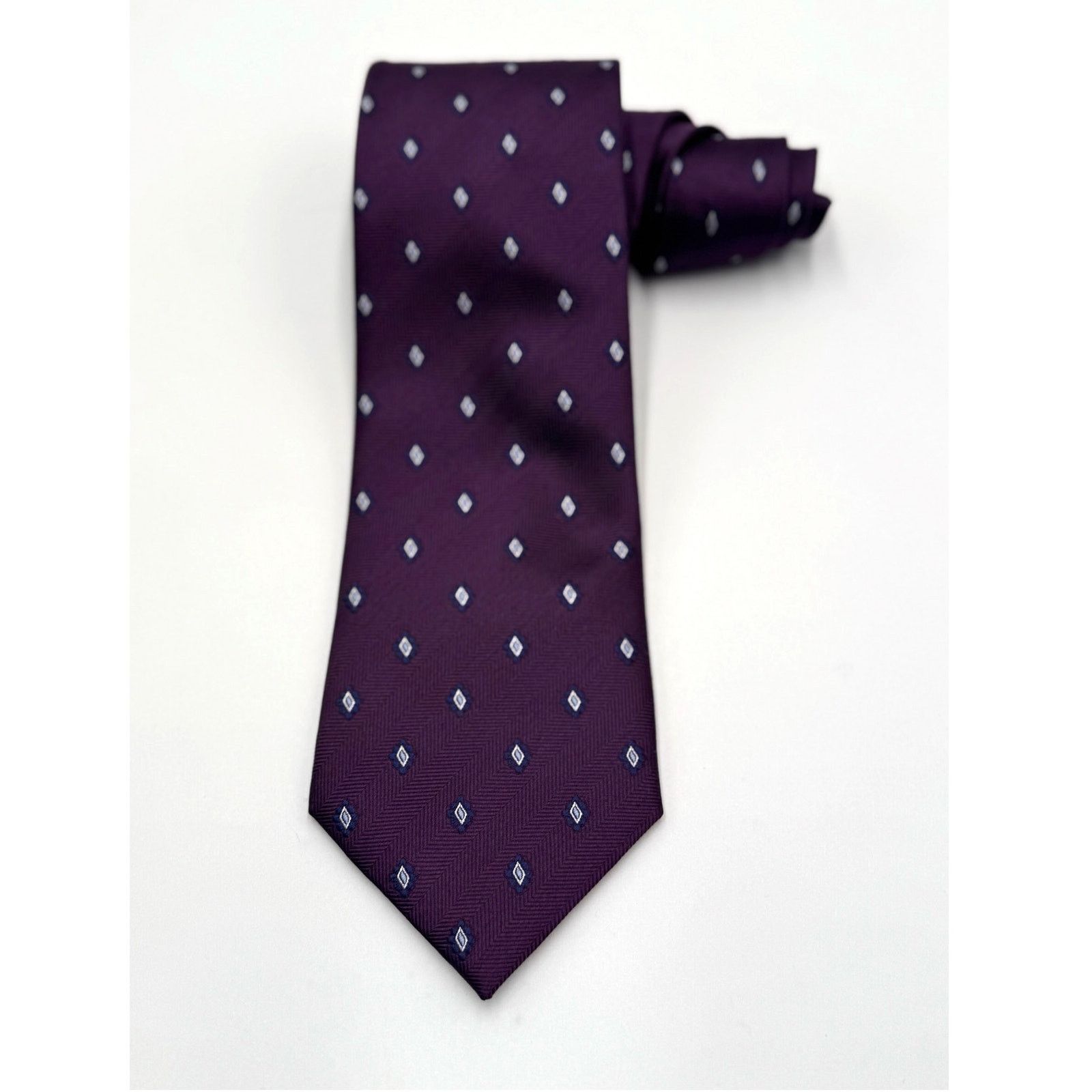 Jos. A. Bank Jos. A. Bank Tie Men's Silk Executive Collection Burgundy Size ONE SIZE - 1 Thumbnail