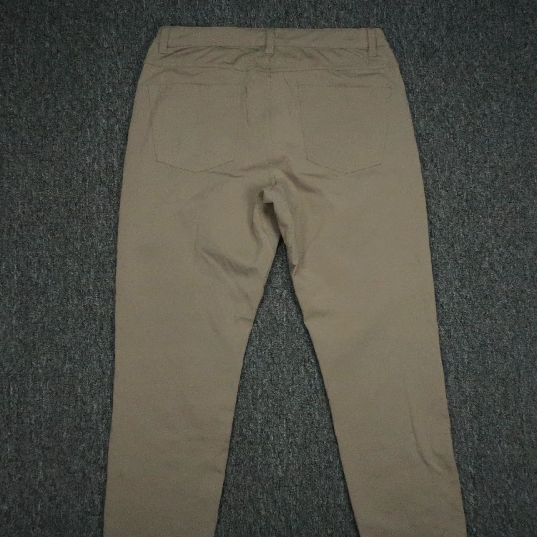 Vintage BYLT Pants Mens 36x30 Chino Straight Slim Casual Travel Brown Pants BYLT Mens Regular 36 Brown Chino Pocket Pockets Elastic Size US 36 / EU 52 - 4 Thumbnail