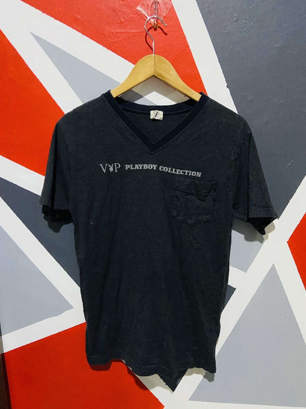 Playboy Playboy VNeck Tee Size US S / EU 44-46 / 1 - 1 Thumbnail