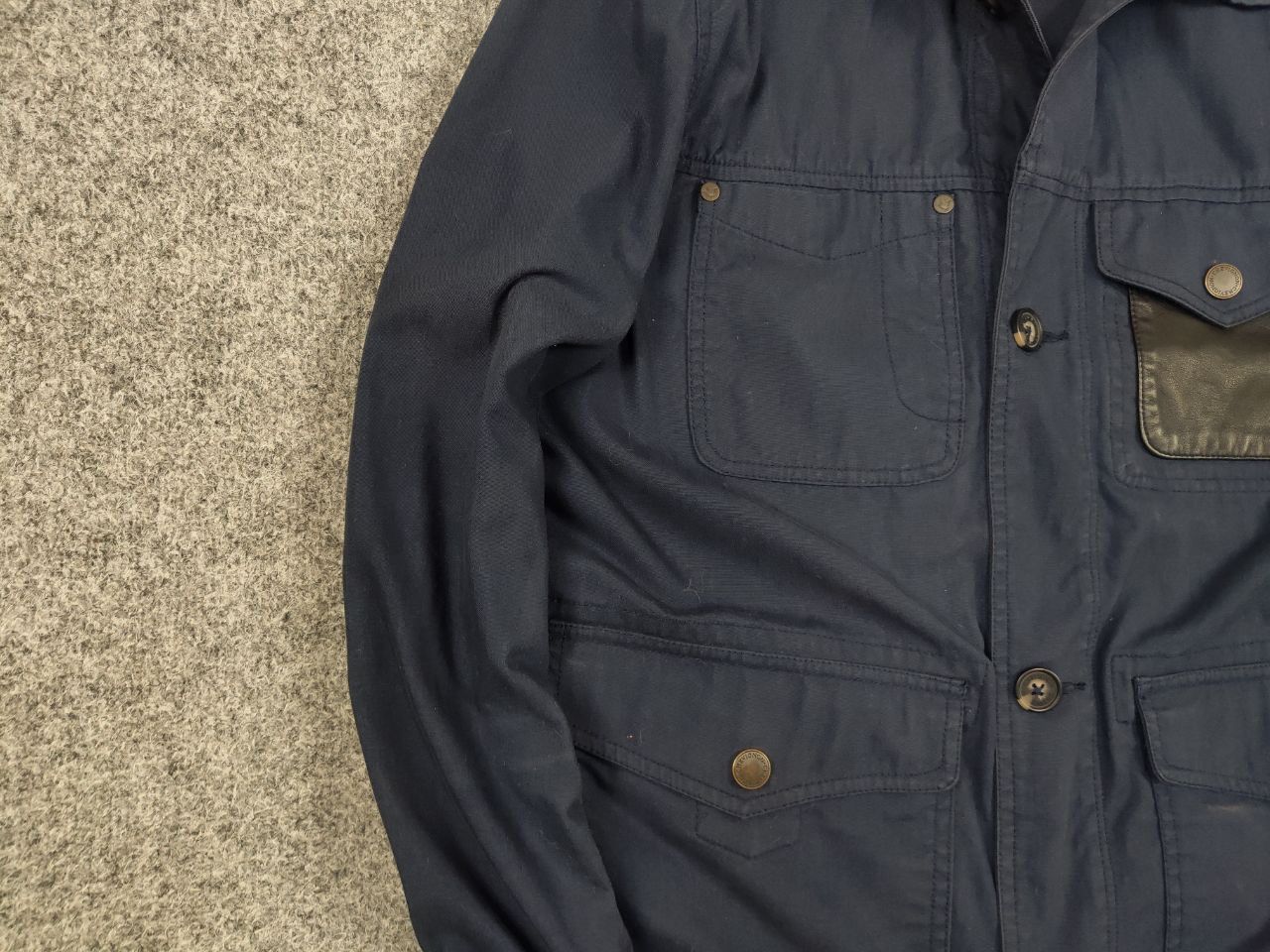 Chevignon Vintage Chevignon Light Pocket blue B Worker Jacket Size US S / EU 44-46 / 1 - 8 Thumbnail