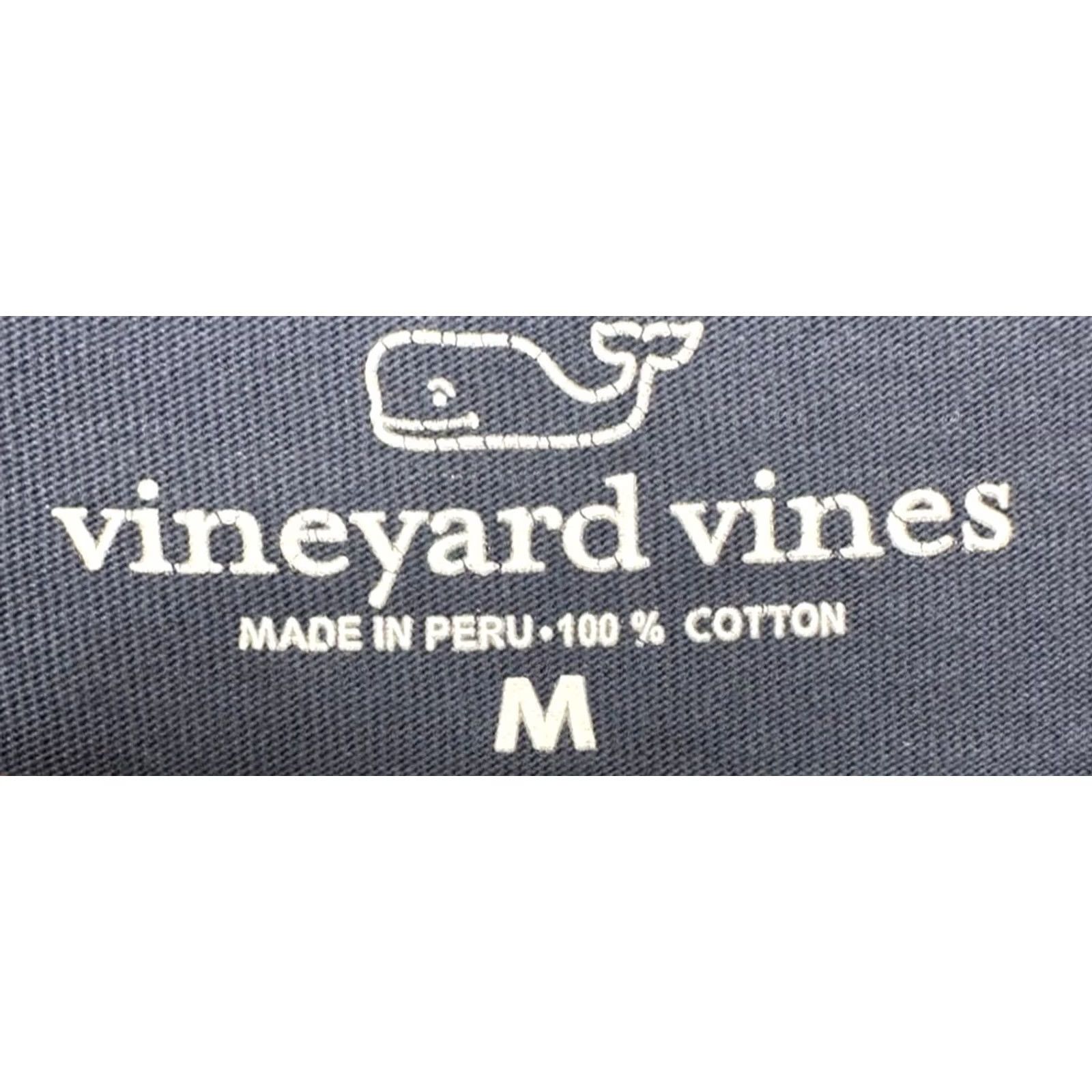 Vineyard Vines Vineyard Vines Sweater Mens Medium Blue Graphic Whale Pullover Sweatshirt Pocket Size US M / EU 48-50 / 2 - 6 Thumbnail