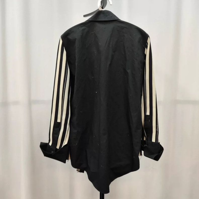 Loewe Loewe Black and white striped shirt Size S / US 4 / IT 40 - 2 Thumbnail
