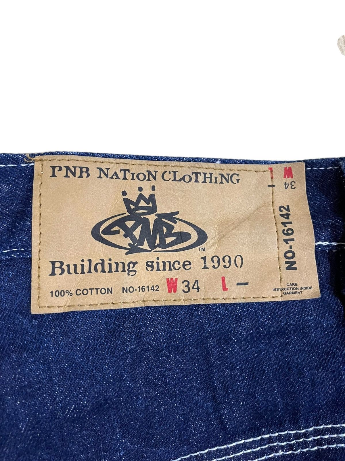 Chance The Rapper × Shorty's Skateboards Streetwear Baggy PNB Nation Rapper Jeans Size US 34 / EU 50 - 11 Thumbnail