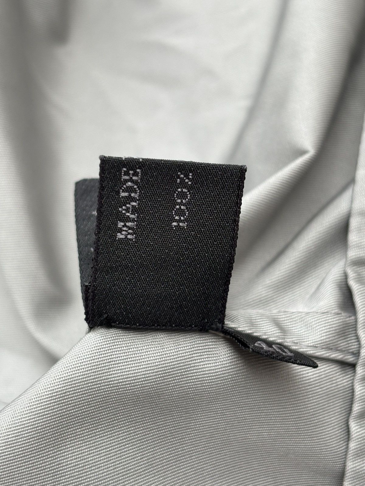 Prada 1990s Vintage Silver Nylon Jacket Size US S / EU 44-46 / 1 - 9 Thumbnail
