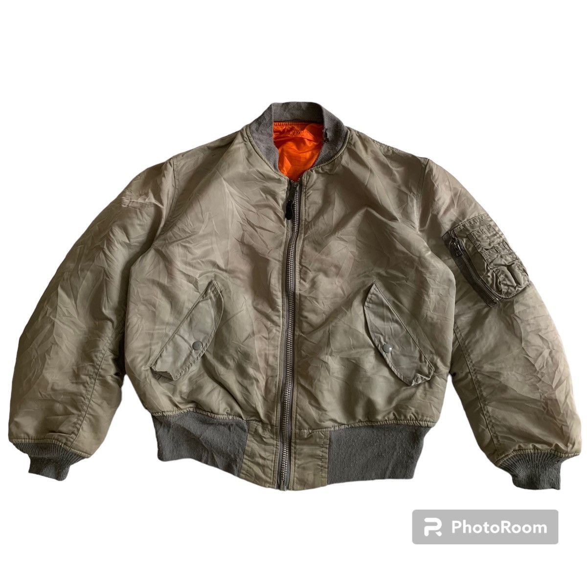 Avirex ALPHA INDUSTRIES VINTAGE REVERSIBLE BOMBER JACKET Size US L / EU 52-54 / 3 - 1 Thumbnail
