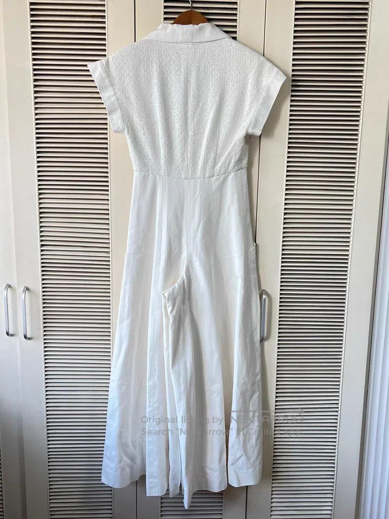 Chanel Chanel Beach series white jumpsuit Size 42" / US 20 - 2 Thumbnail