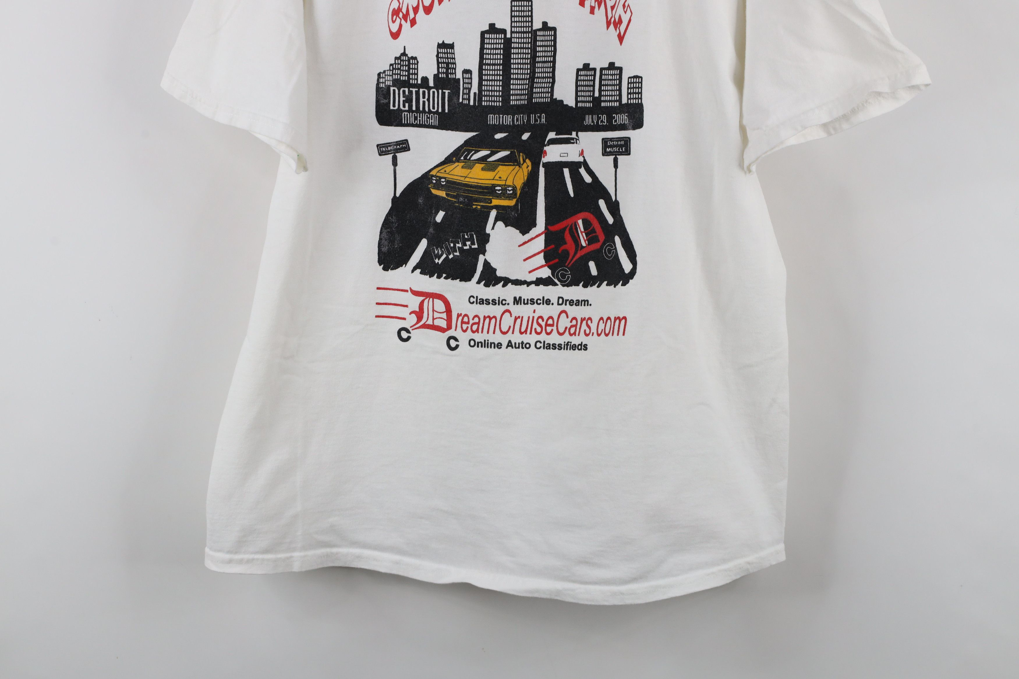 Vintage Vintage Y2K Muscle Cars Cruising Telegraph Detroit T-Shirt Size US XL / EU 56 / 4 - 3 Thumbnail