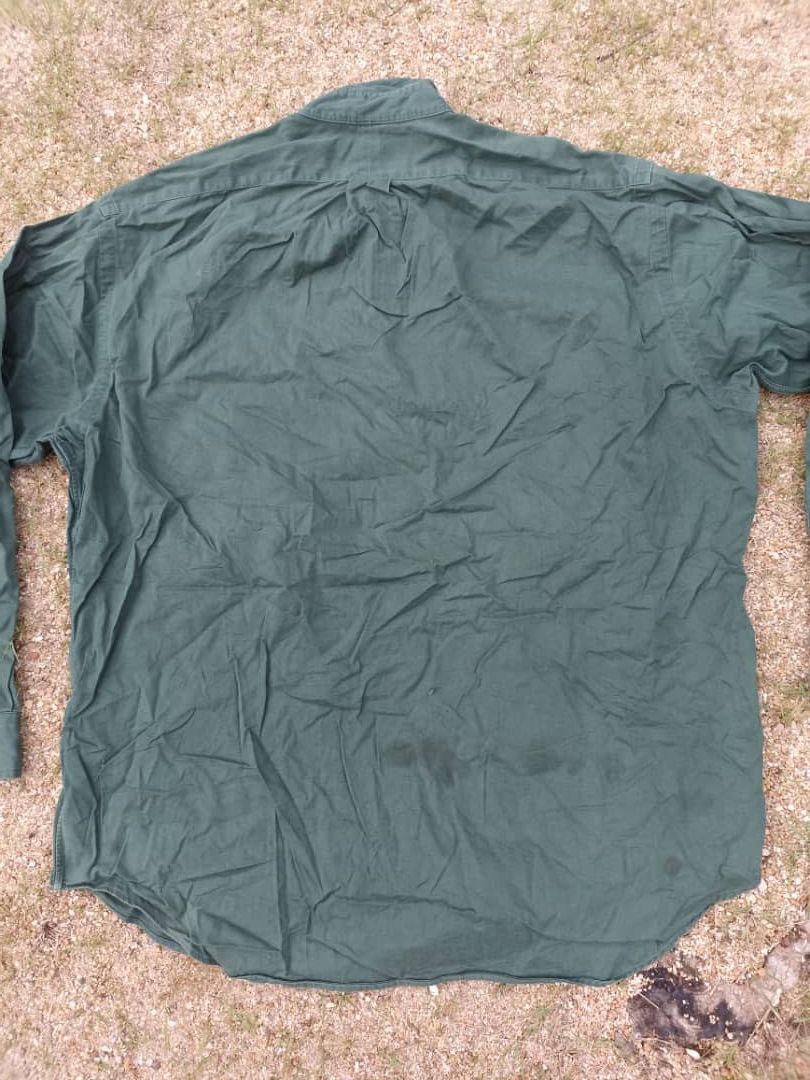 Flannel × Polo Ralph Lauren Polo Ralph Lauren green Faded Size US L / EU 52-54 / 3 - 6 Thumbnail