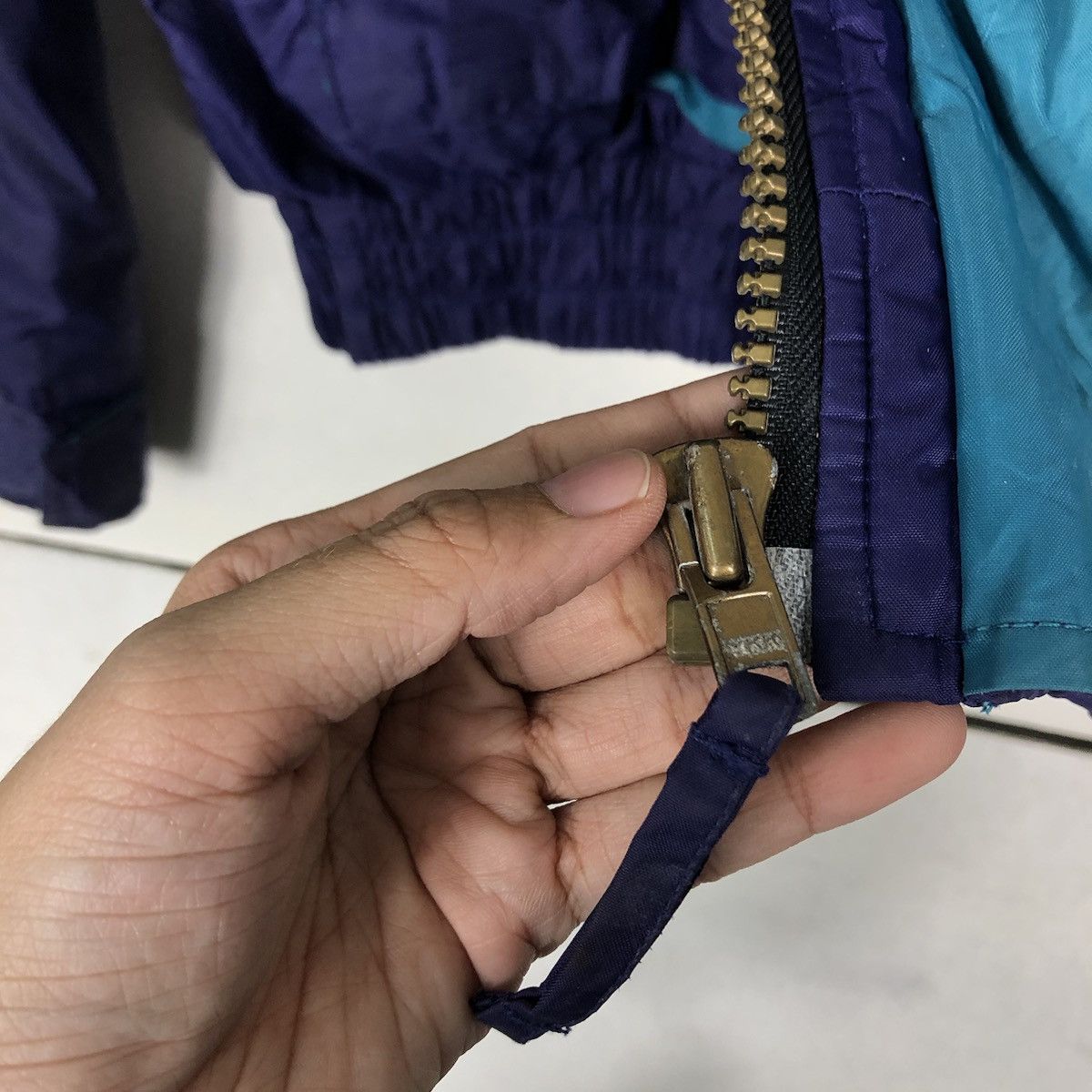 Japanese Brand 🔥Vtg Bomber Jacket Bondage Lipner Racing Big Logo Size US L / EU 52-54 / 3 - 18 Thumbnail