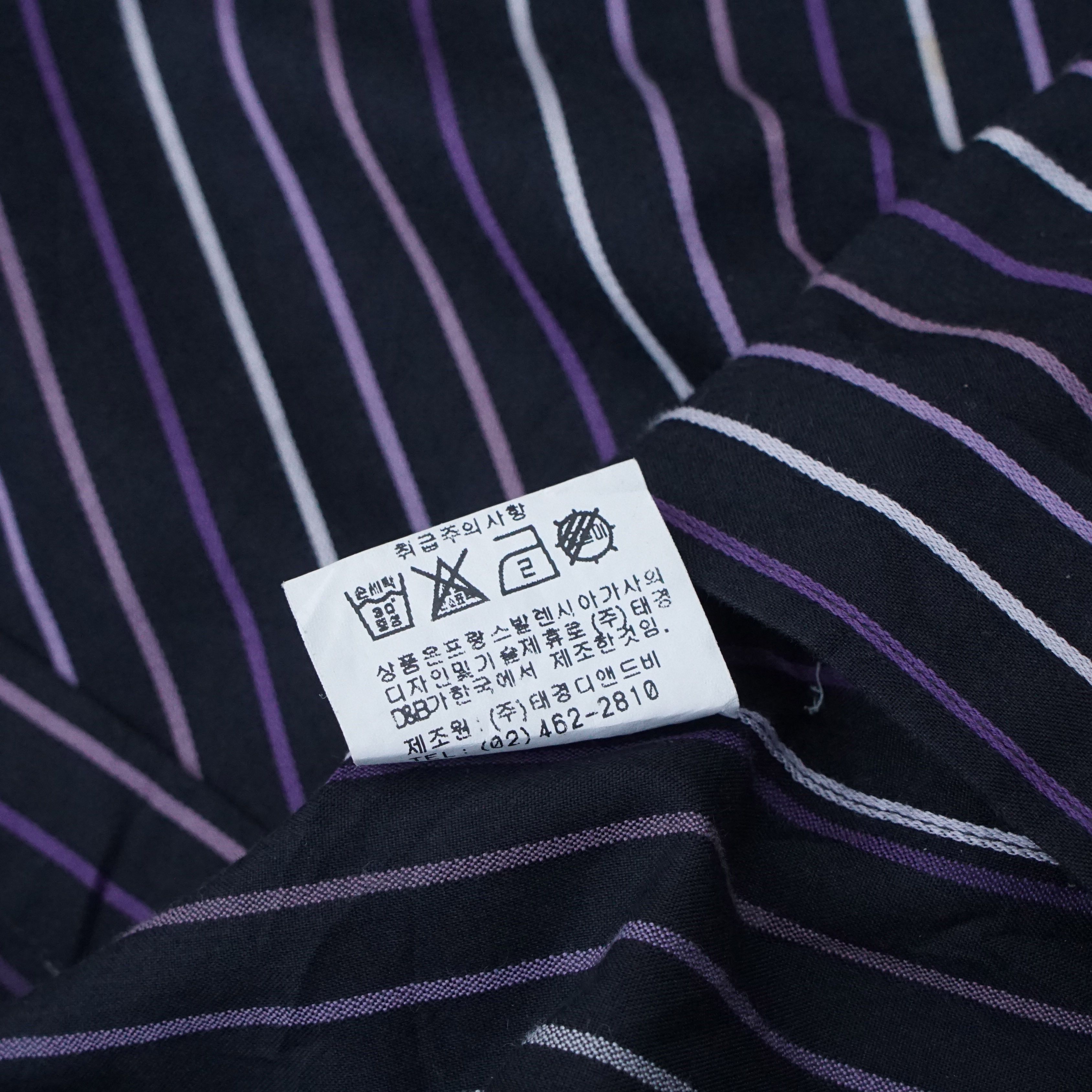 Balenciaga × Vintage 90s Balenciaga Stripe LS Shirt | Grailed