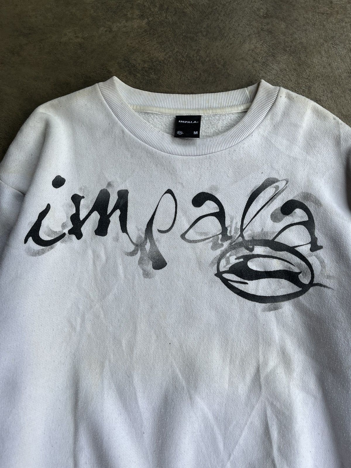 If Six Was Nine × Japanese Brand × Le Grande Bleu (L.G.B.) 2000s JAPANESE IMPALA POEM SWEATSHIRT Y2K GOTHIC PUNK STYLE Size US M / EU 48-50 / 2 - 5 Thumbnail