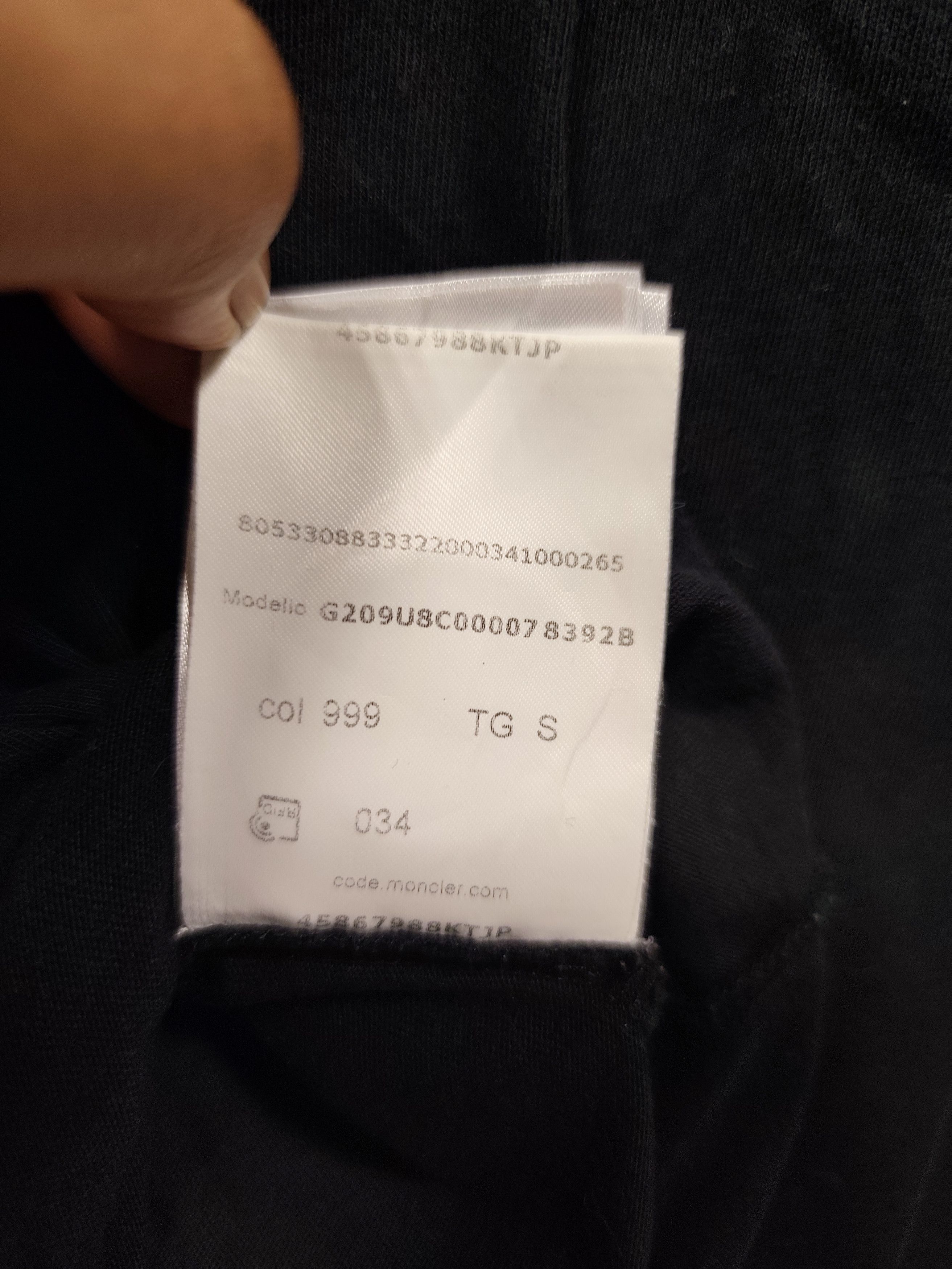 Fragment Design × Lewis Leathers × Moncler Moncler x Fragment tee Size US M / EU 48-50 / 2 - 16 Thumbnail