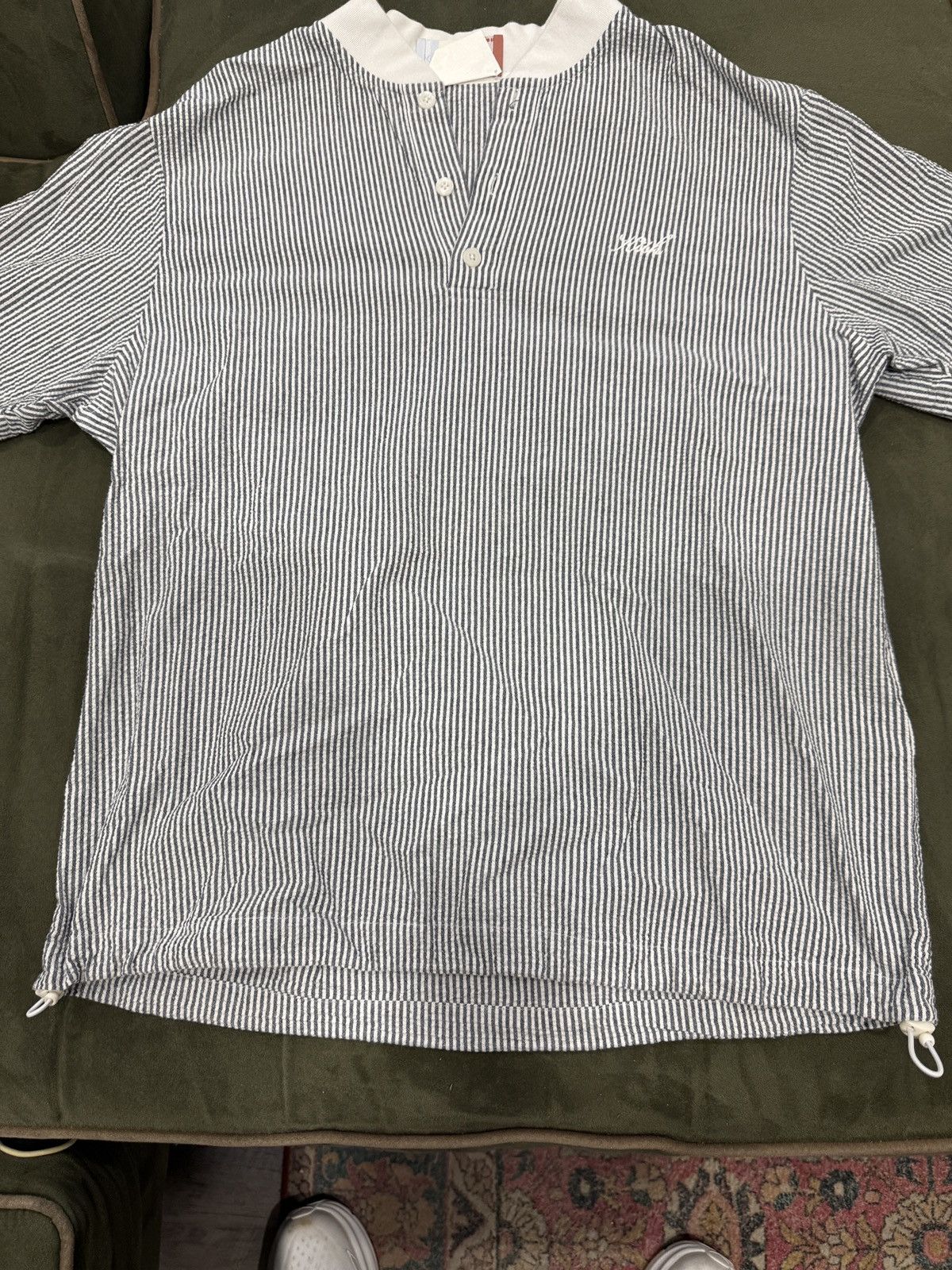 Kith Kith Chain stitched Glen Pullover | Grailed