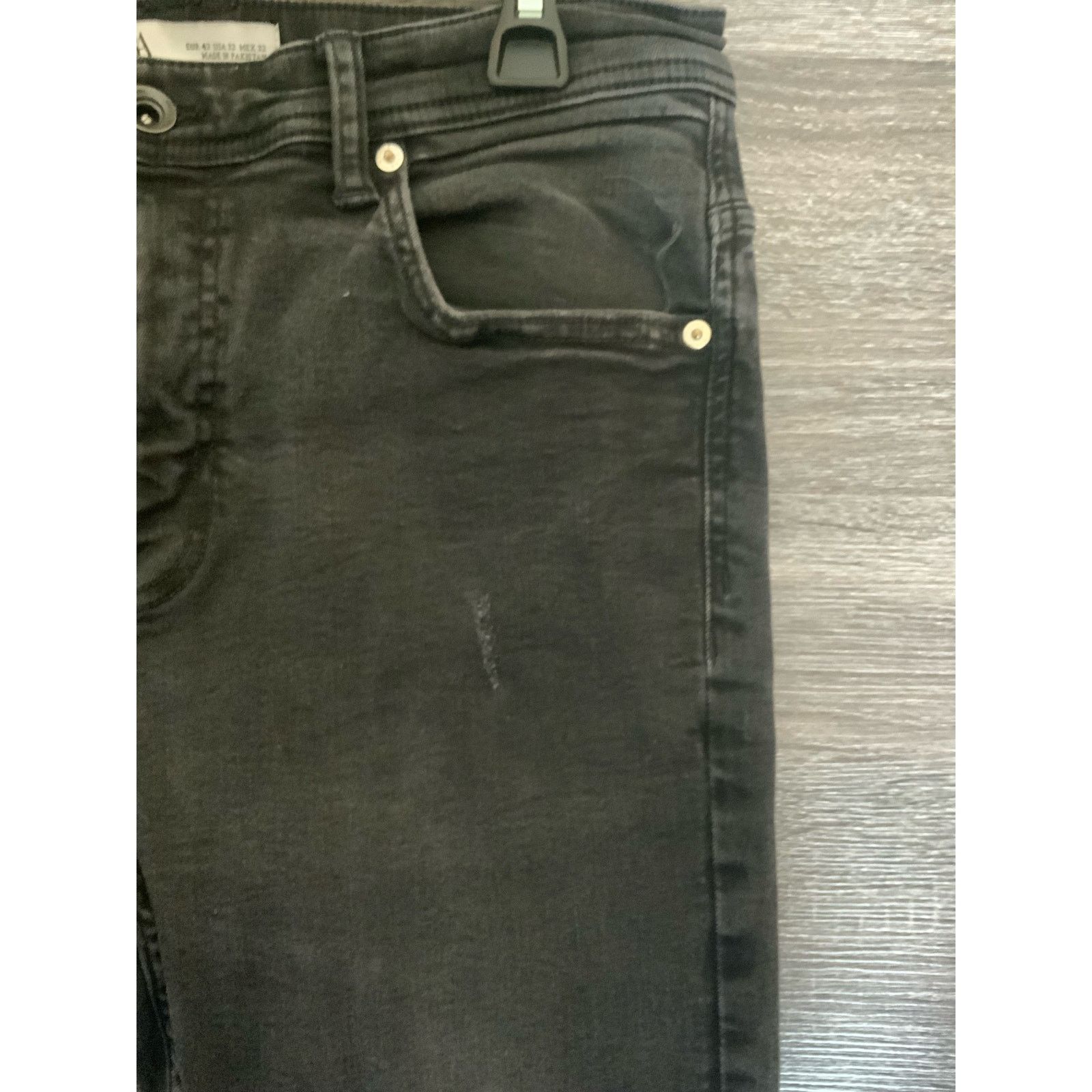 Zara Zara Skinny Black Women Jeans Pants Size 32 - USED Size 32" / US 10 / IT 46 - 5 Thumbnail