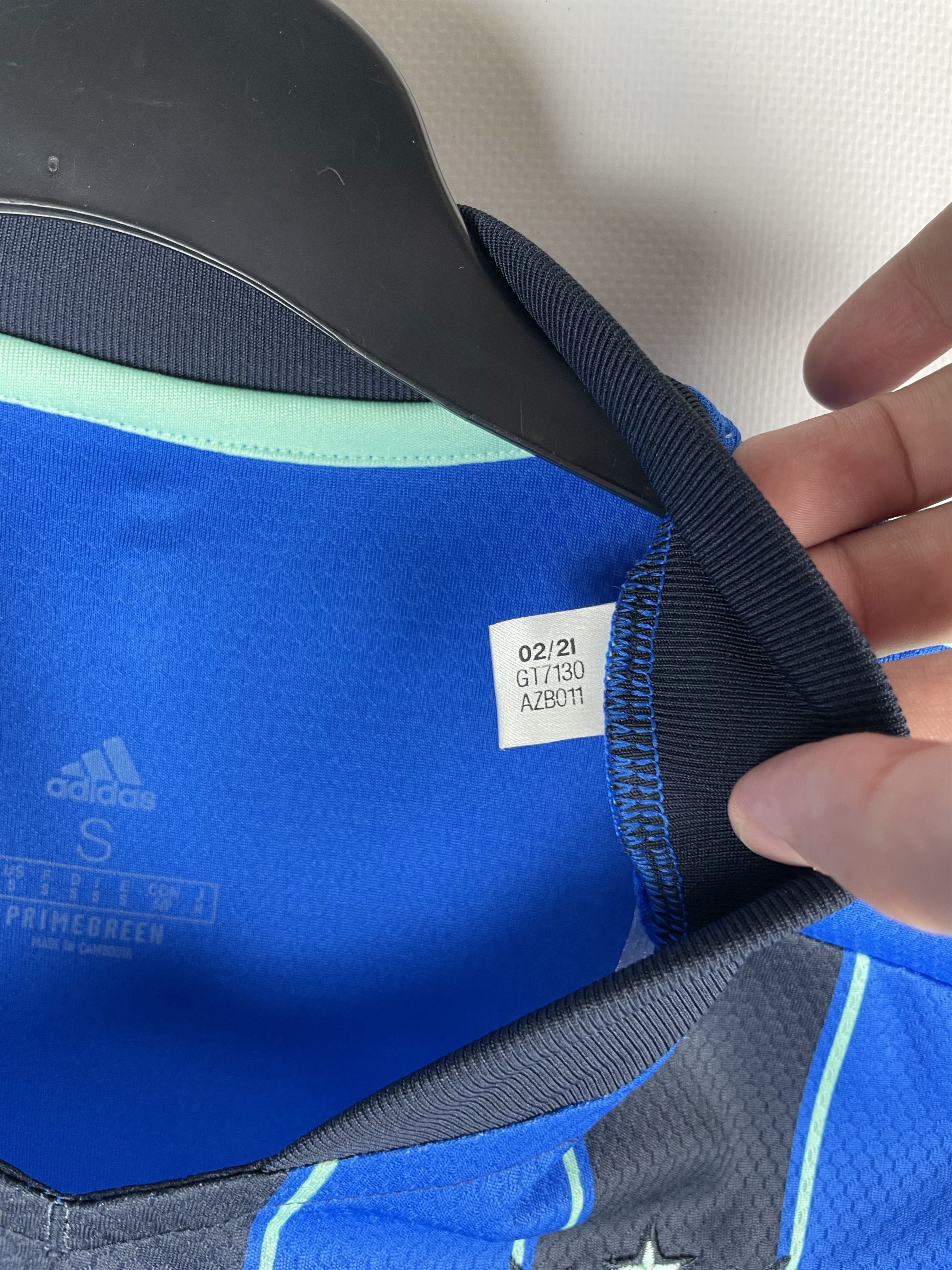 Adidas Ajax 2021-2022 Away Soccer Jersey Football Kit Shirt Size US S / EU 44-46 / 1 - 7 Thumbnail