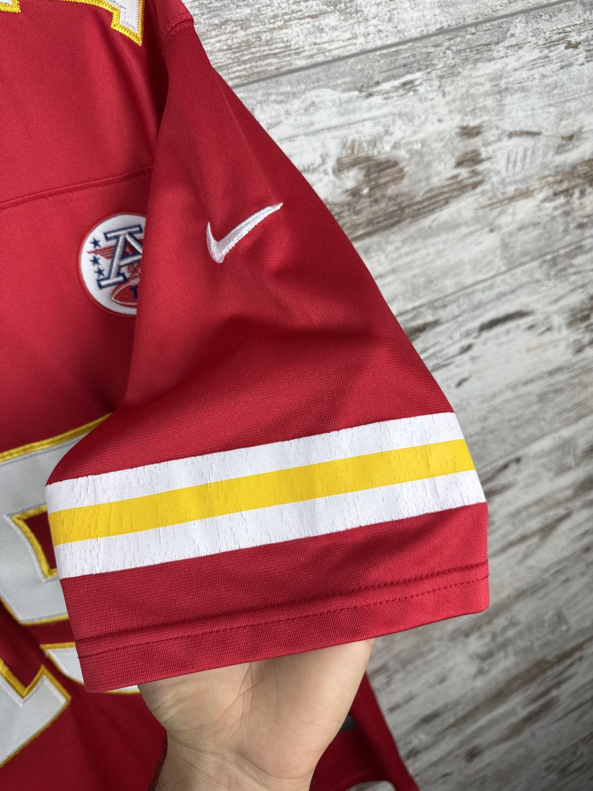 NFL × Nike × Vintage Mens Vintage Nike Kansas City Chiefs Mahomes 15 jersey nfl Size US M / EU 48-50 / 2 - 8 Thumbnail