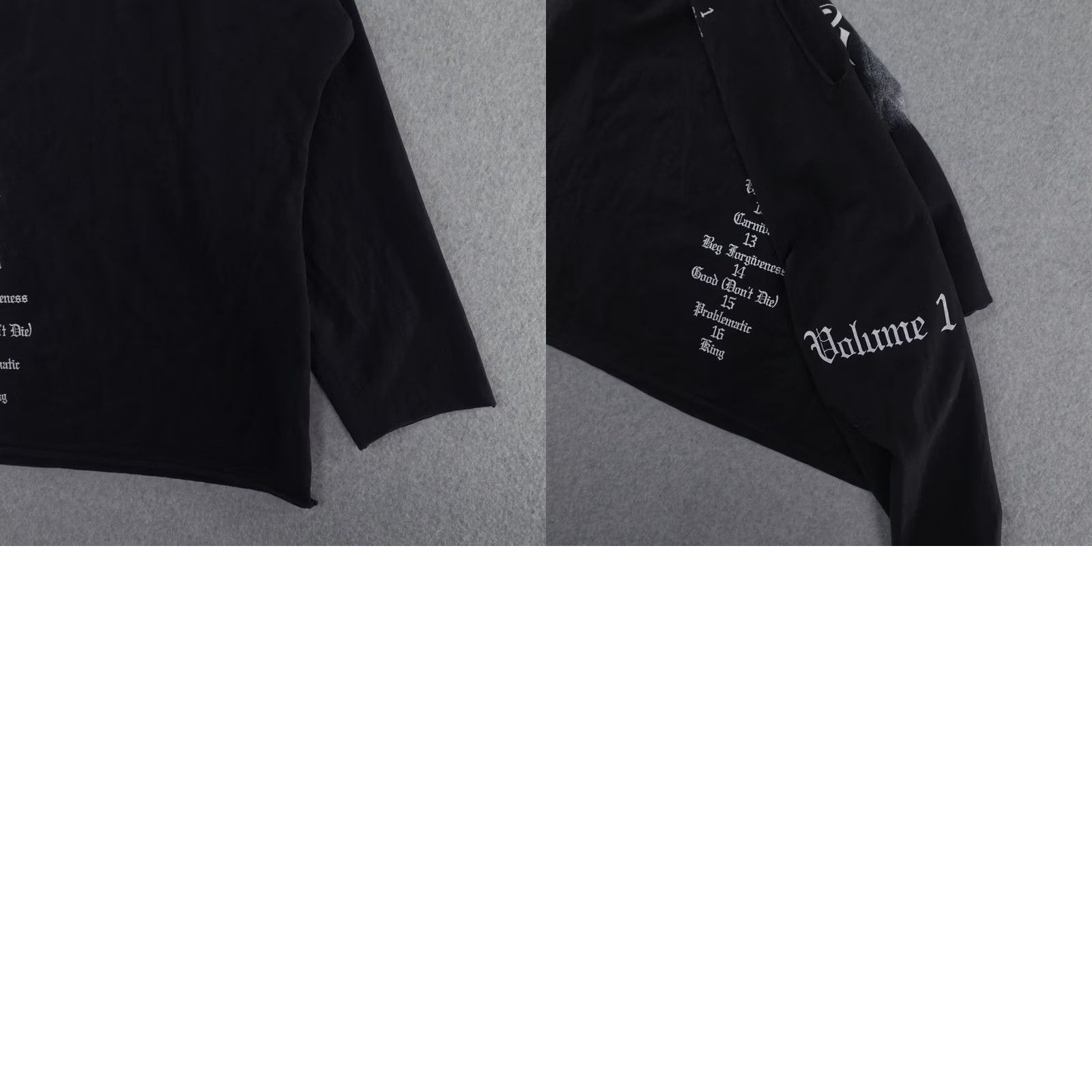 Yeezy Yeezy Ye Kanye West T shirt Adult XL Black Vultures Vol 1 Album Rap Tee Mens Size US XL / EU 56 / 4 - 9 Thumbnail