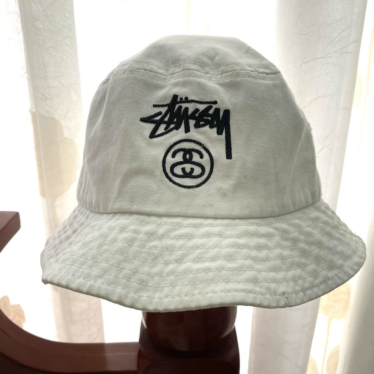 Stussy Stussy Embroidered Bucket Hat Size ONE SIZE - 7 Thumbnail