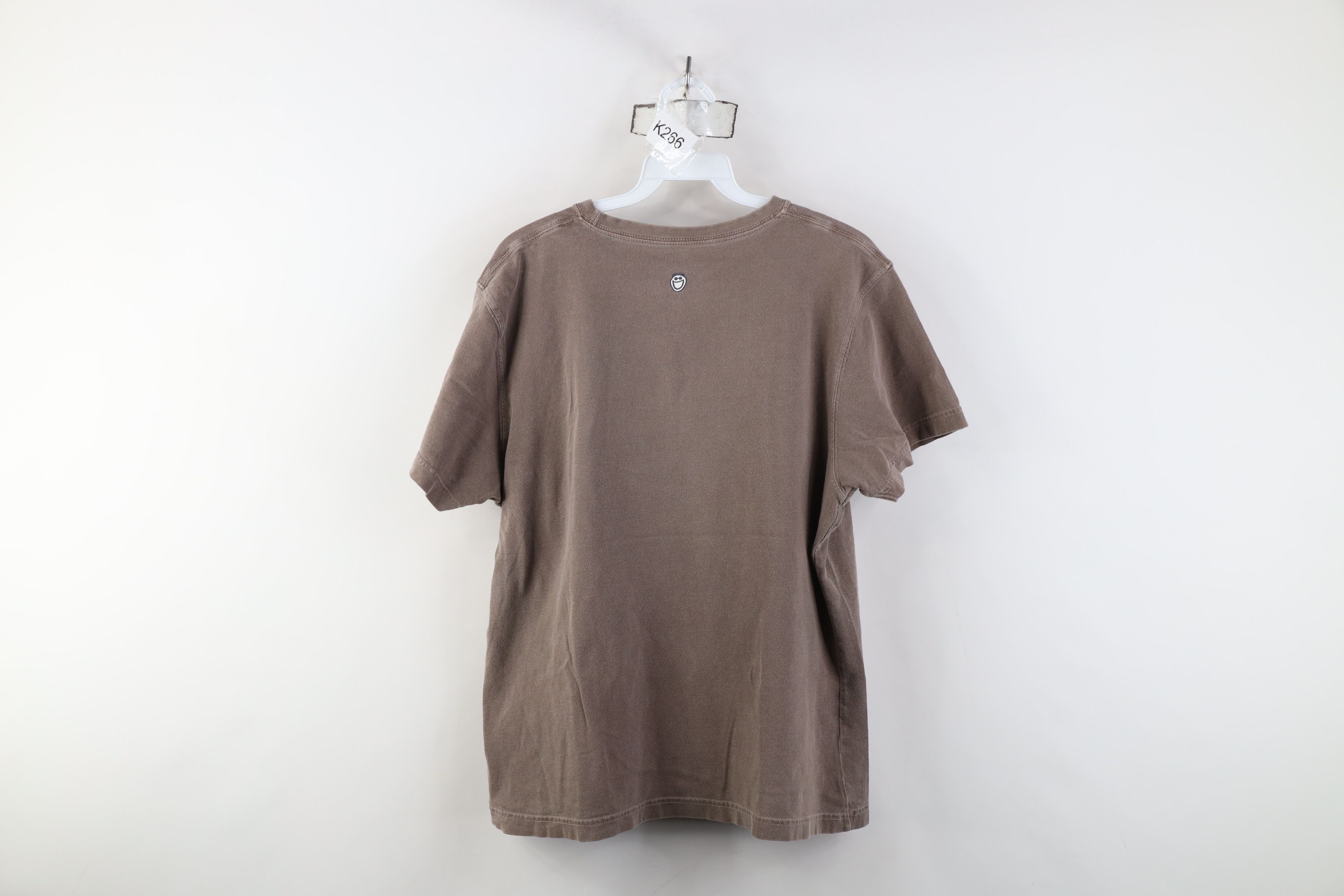 Life is Good Life Is Good Spell Out Beach Short Sleeve T-Shirt Brown Size L / US 10 / IT 46 - 13 Thumbnail