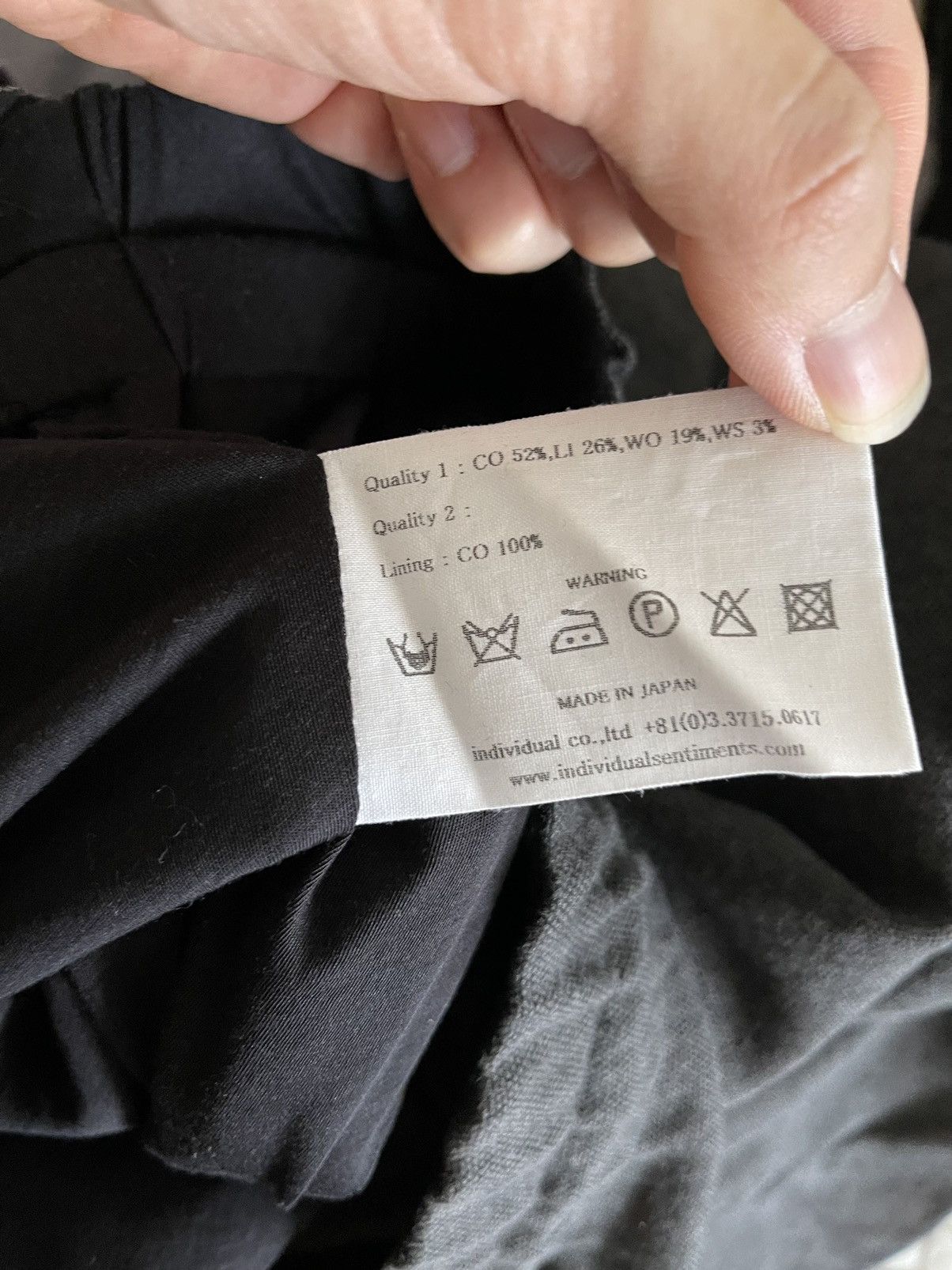Individual Sentiments 13AW Stack Sweat Pants Size US 29 - 4 Thumbnail