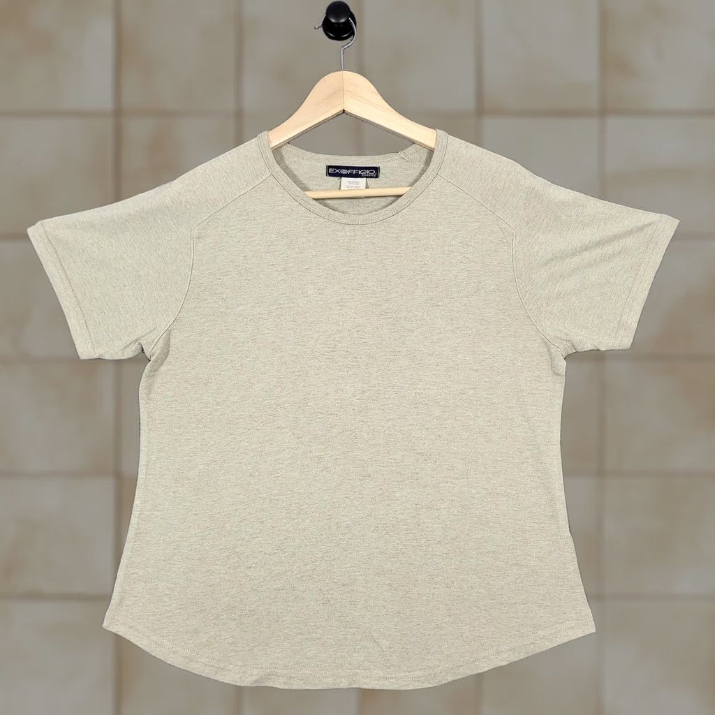 Exofficio Shirt Womens Small Green Crew Neck Raglan Short Sleeve Travel Tee, Women's