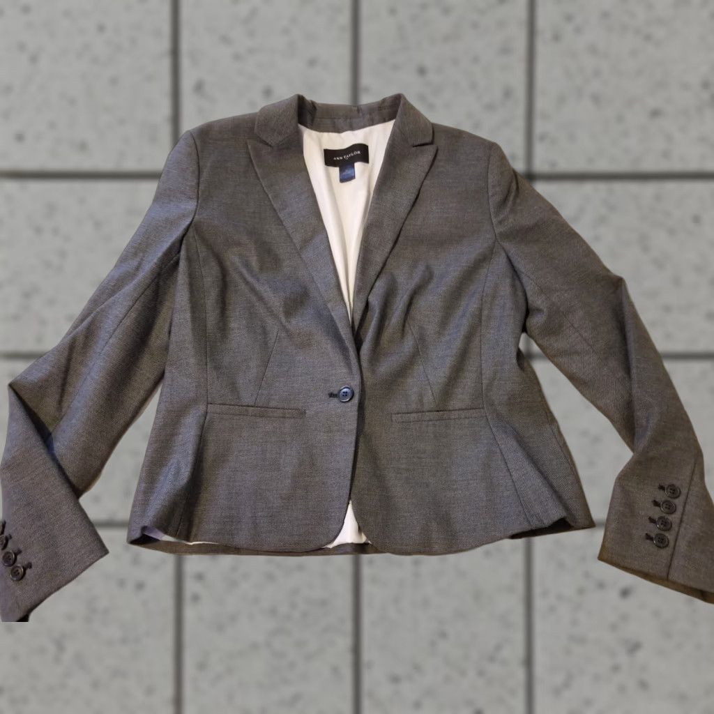 Ann Taylor Womens Ann Taylor Blazer Shirt? Size XL / US 12-14 / IT 48-50 - 1 Thumbnail