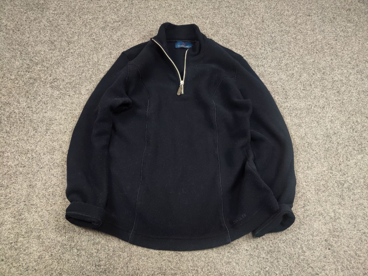 Moncler Vintage 90s Moncler Grenoble Husky trevira Pullover Fleece Size L / US 10 / IT 46 - 2 Thumbnail
