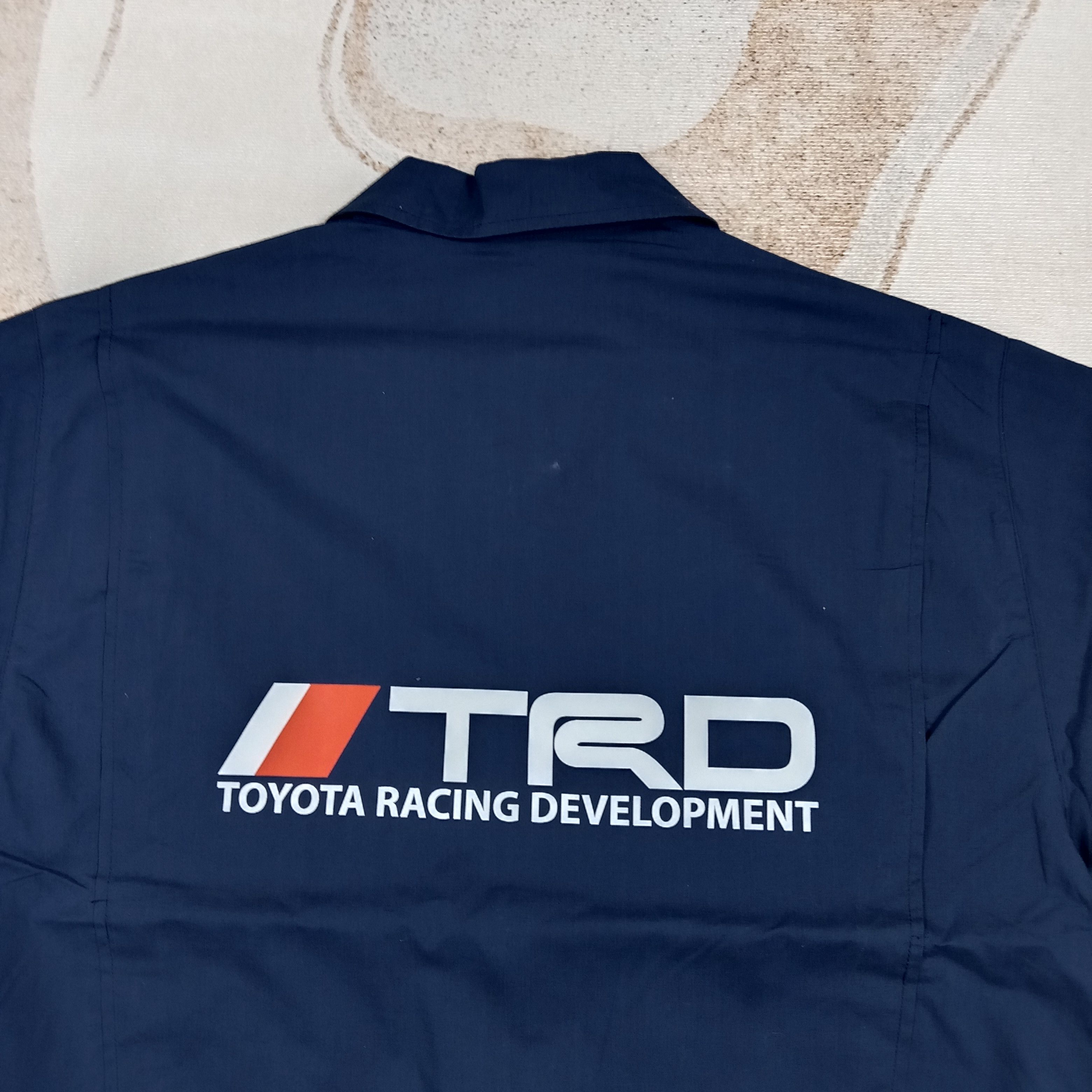 Japanese Brand TRD Toyota Racing Custom Short Sleeve Jacket C286N24 Size US L / EU 52-54 / 3 - 2 Thumbnail