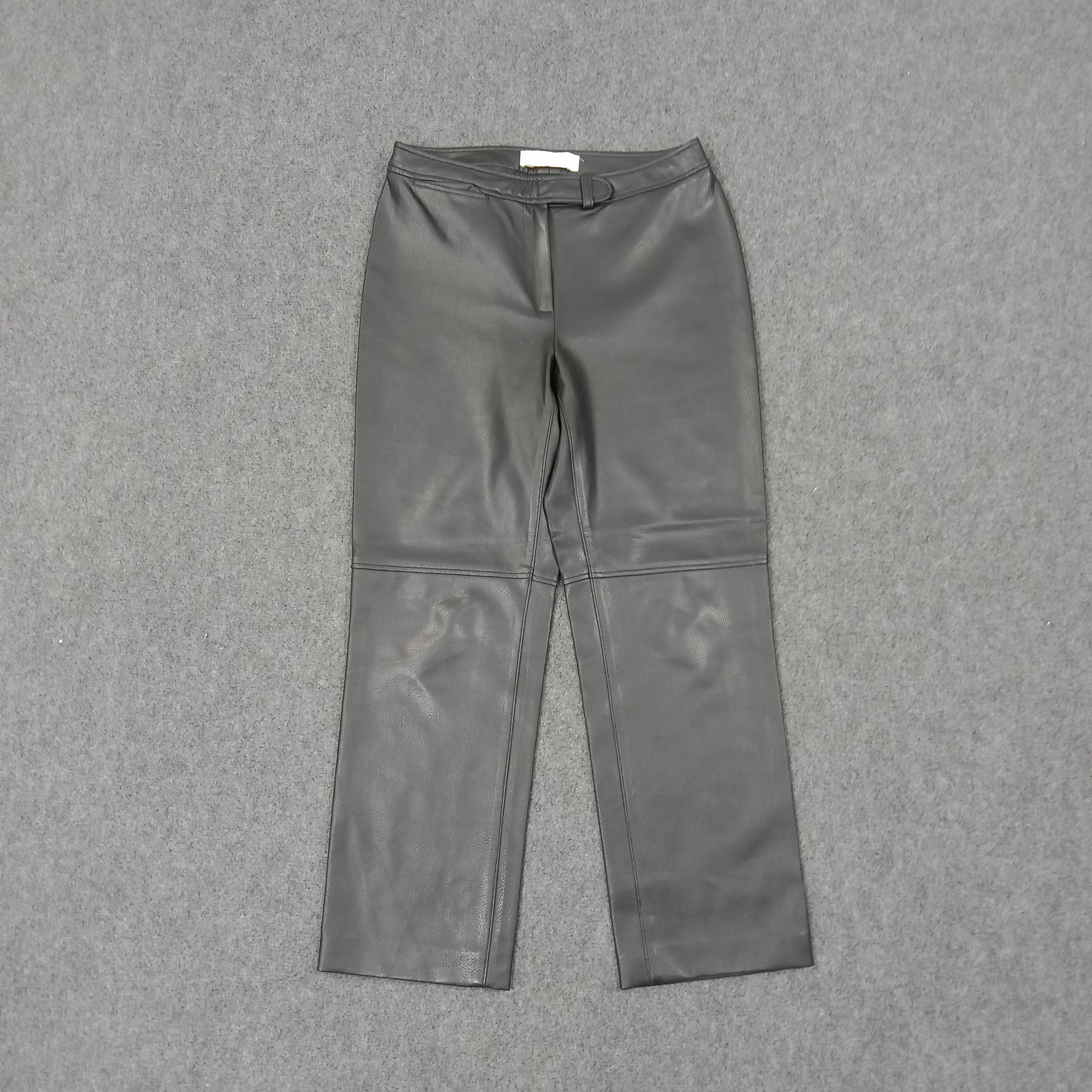 Leather Marella Tricot Italian Brand Leather Pants c235n38 Size US 28 / EU 44 - 1 Thumbnail
