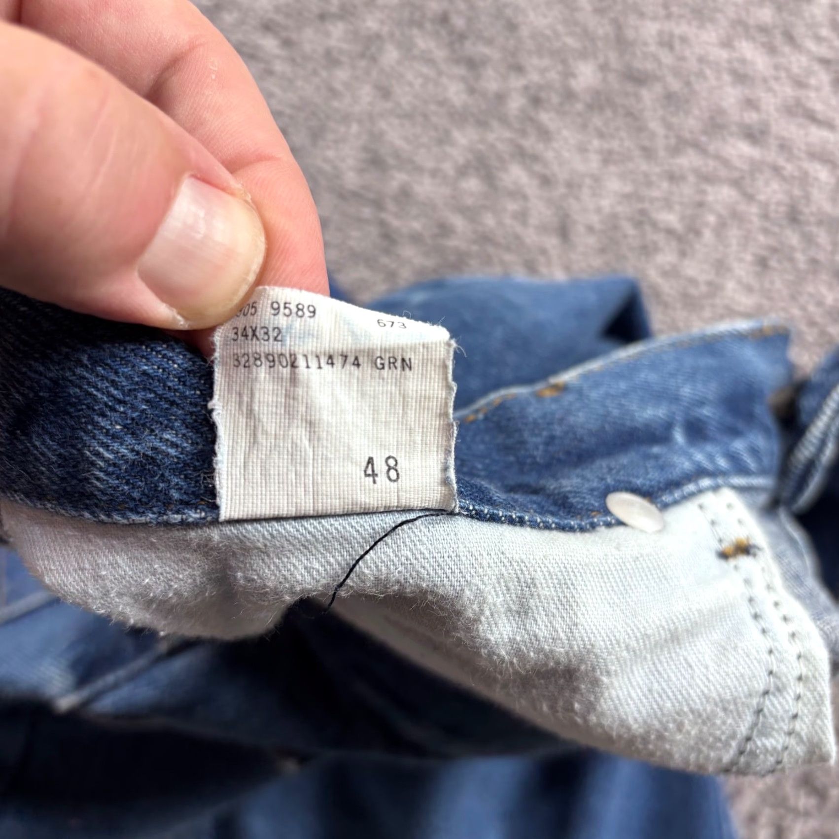 Lee VINTAGE Lee Jeans Womens 18W High Rise Mom Denim 90s Blue 34x32 Size 40" / US 18 - 4 Thumbnail