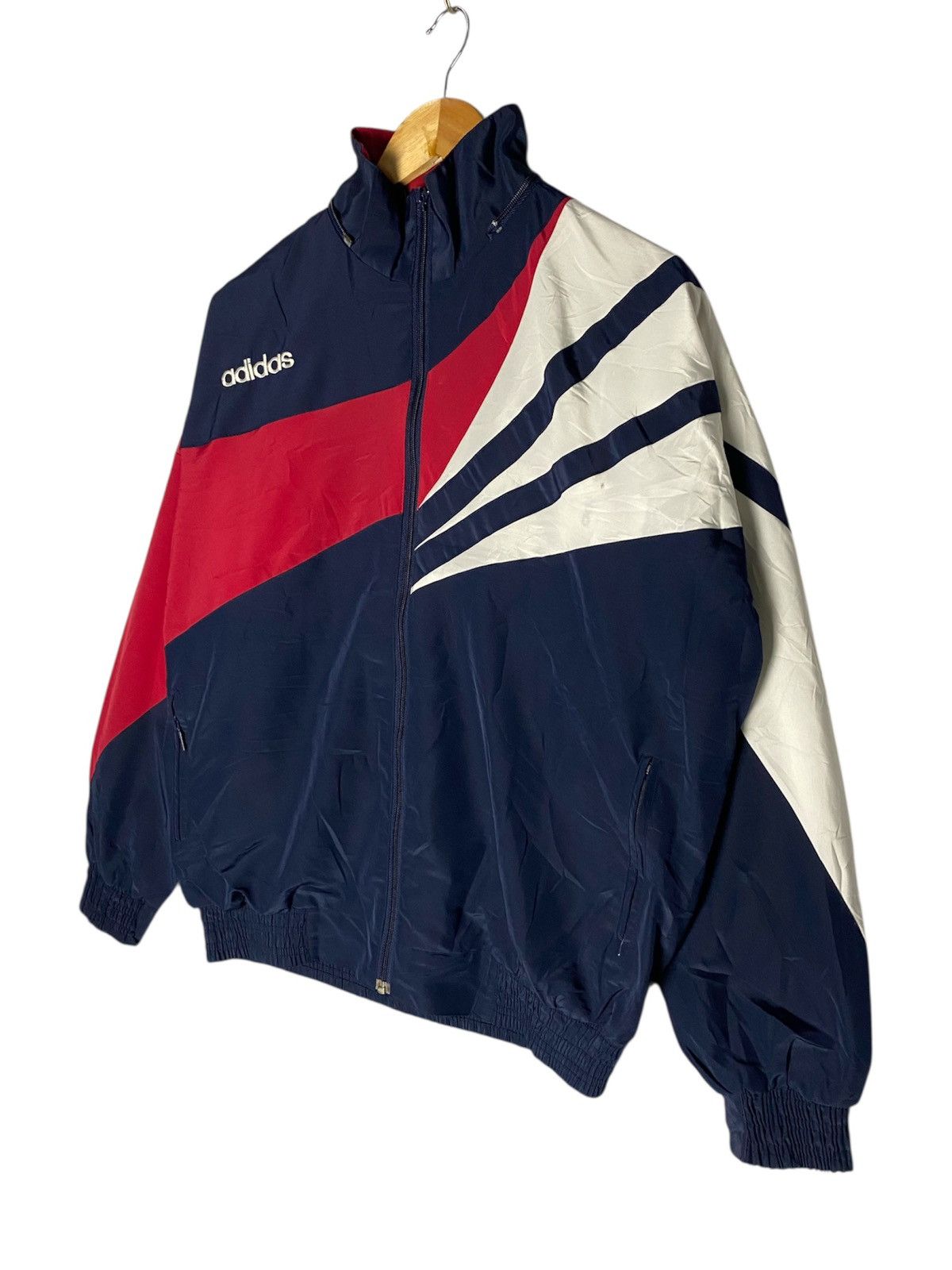 Adidas Vintage 90s Adidas Tracktop Jacket Size US S / EU 44-46 / 1 - 2 Thumbnail