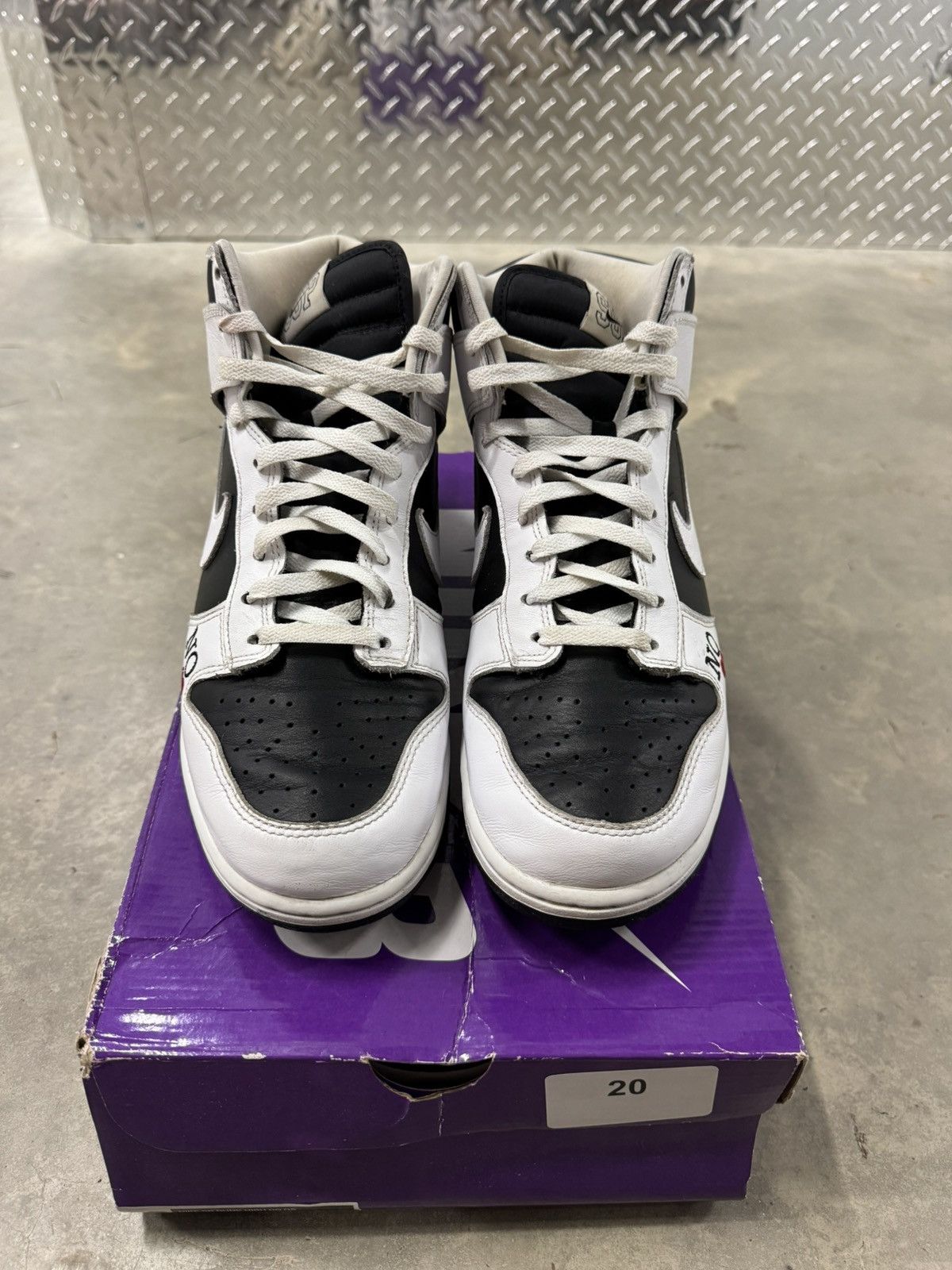 Nike Dunk High Supreme Any Means Stormtrooper Size 11