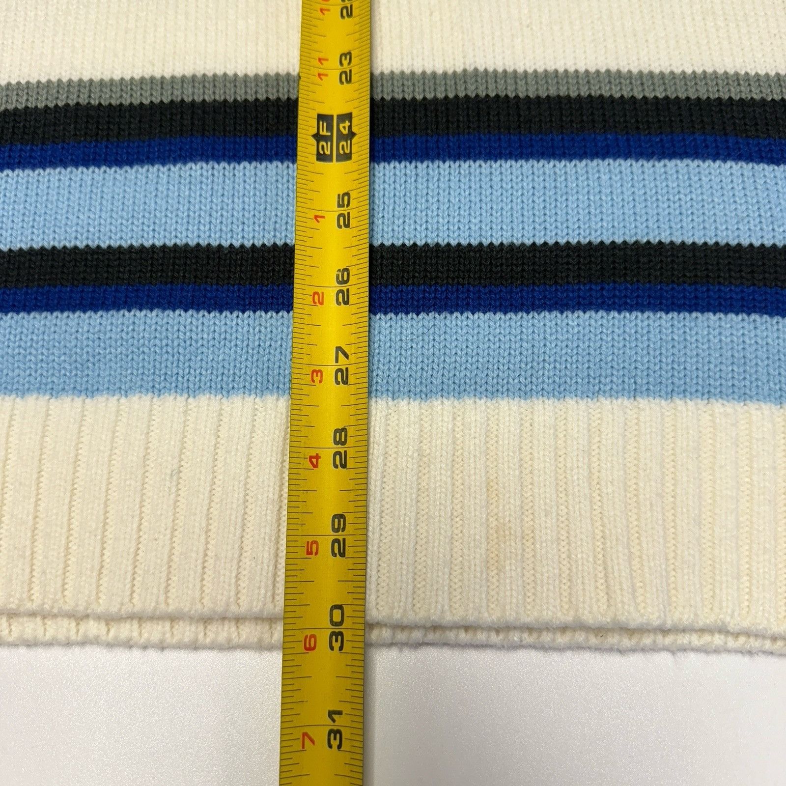 Southpole × Vintage Vintage Southpole Knit Sweater Mens Large Crew Neck Striped Size US L / EU 52-54 / 3 - 12 Thumbnail