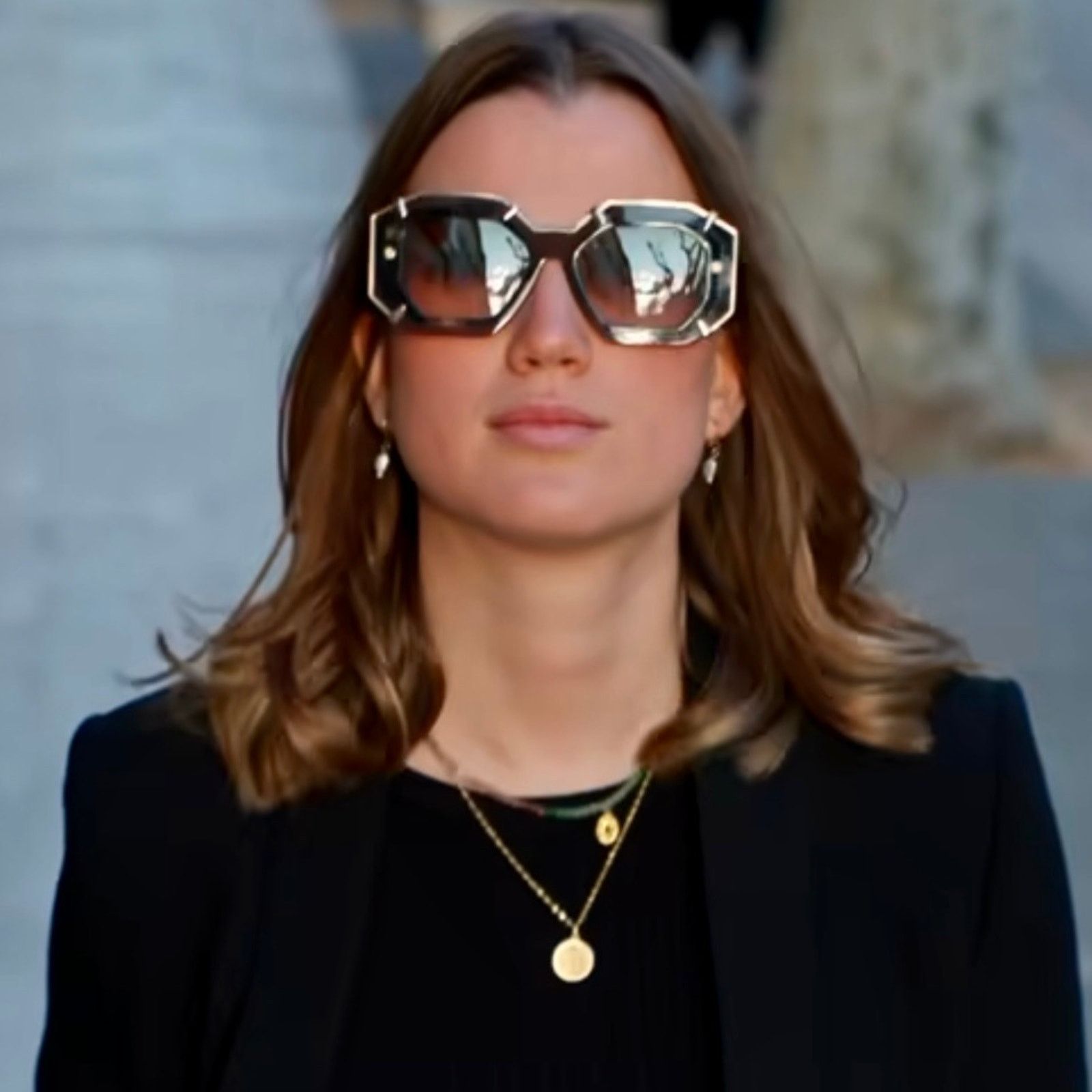 Philipp Plein New PHILIPP PLEIN Sunglasses Plein Supreme Star SPP098V G61G Size ONE SIZE - 2 Thumbnail